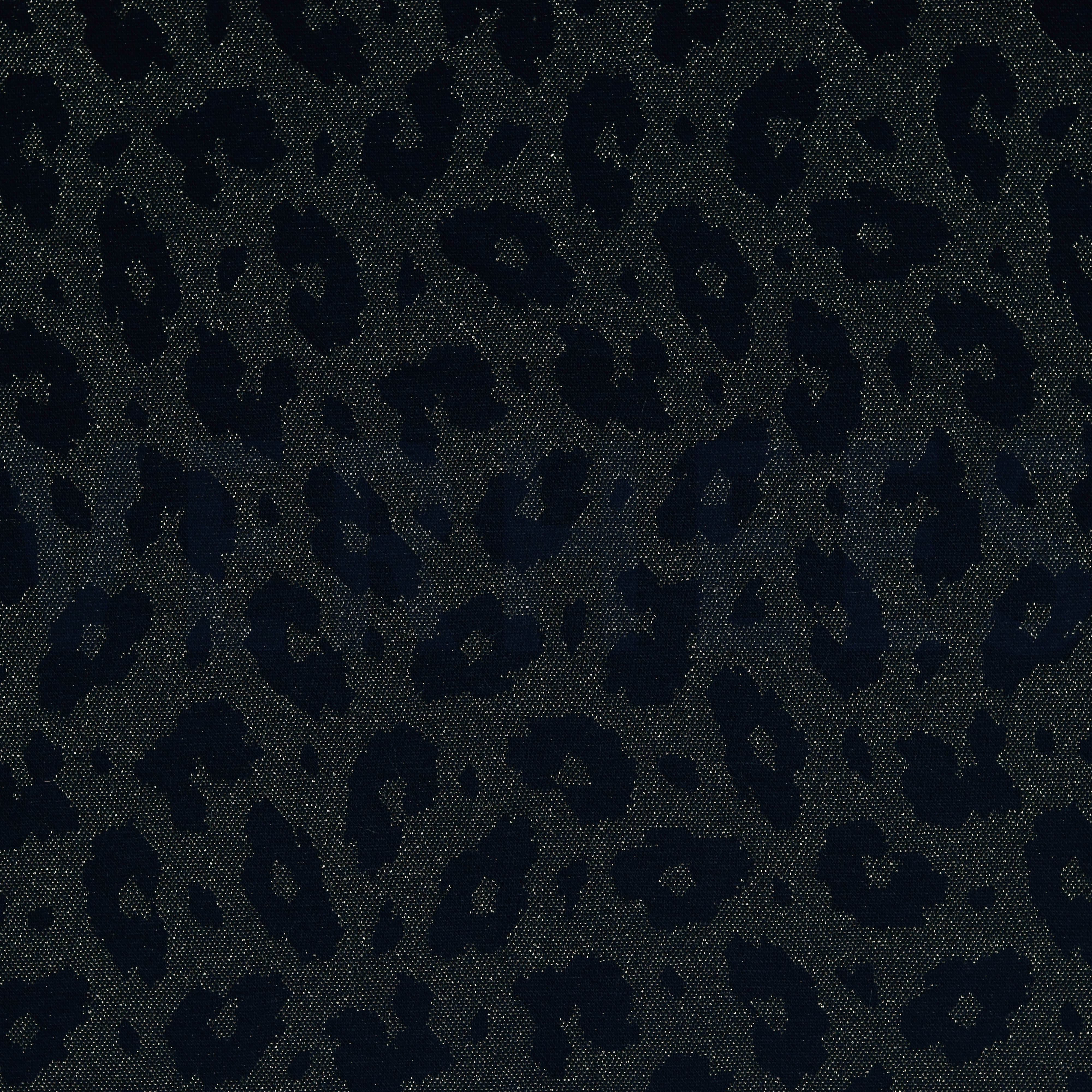 KNITTED JACQUARD LUREX NAVY (high resolution)