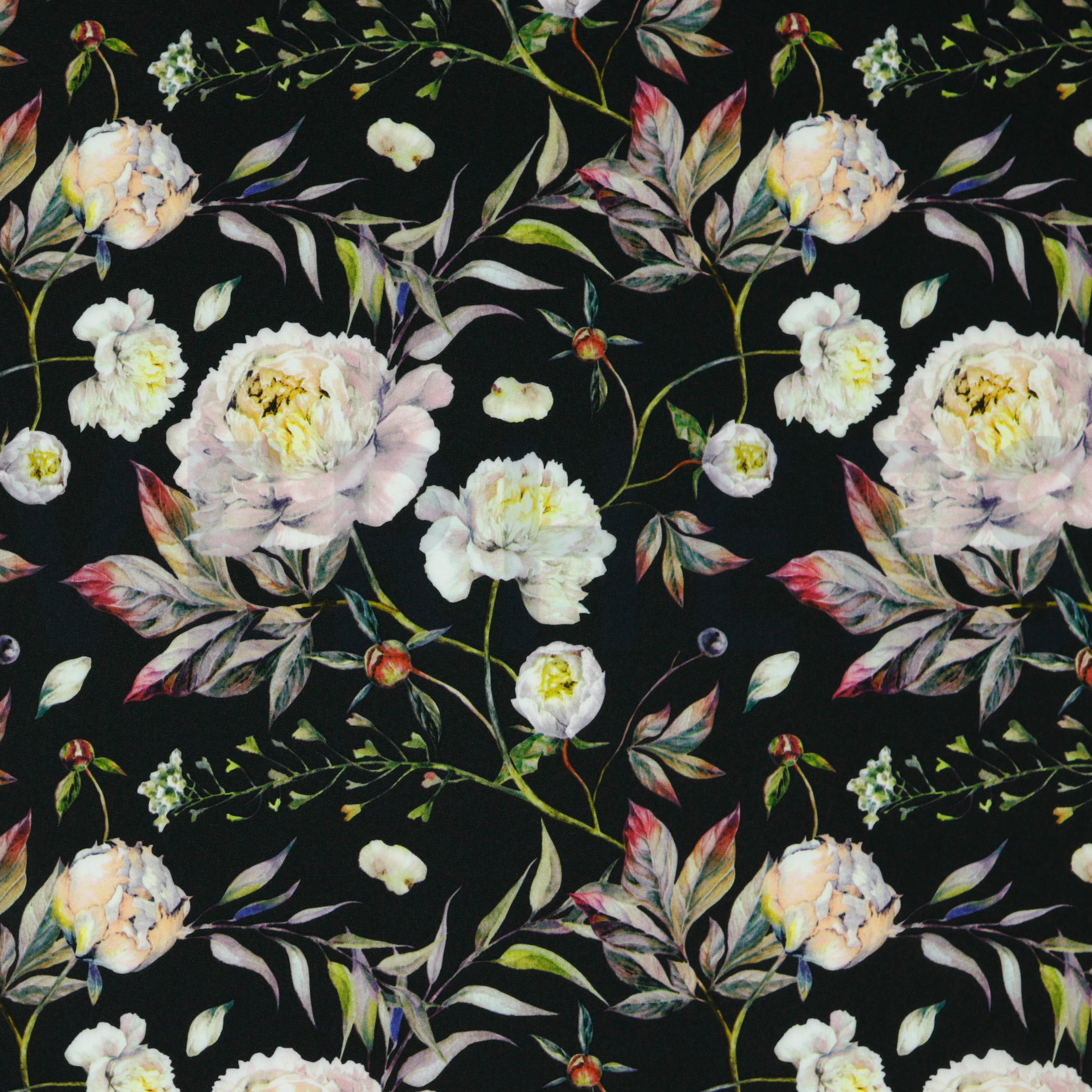 MAGNOLIA STRETCH BLACK (high resolution)