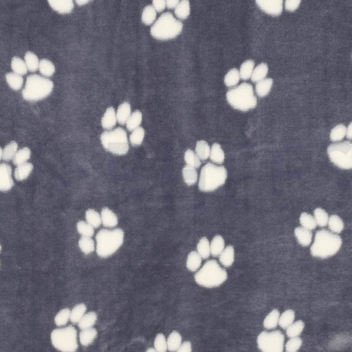 FLEECE DOG PAW LIGHT GREY (high resolution)