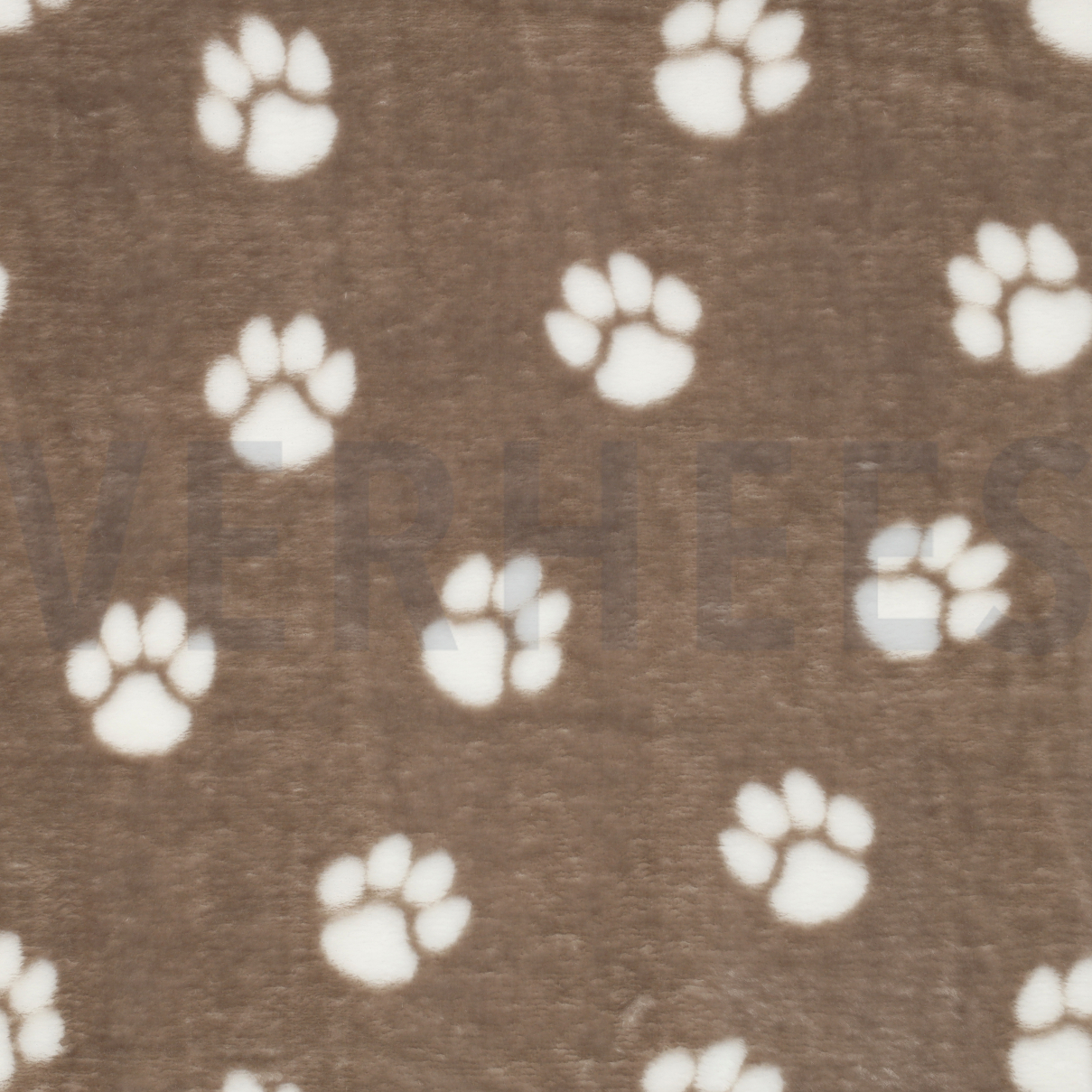 FLEECE DOG PAW BEIGE (high resolution)