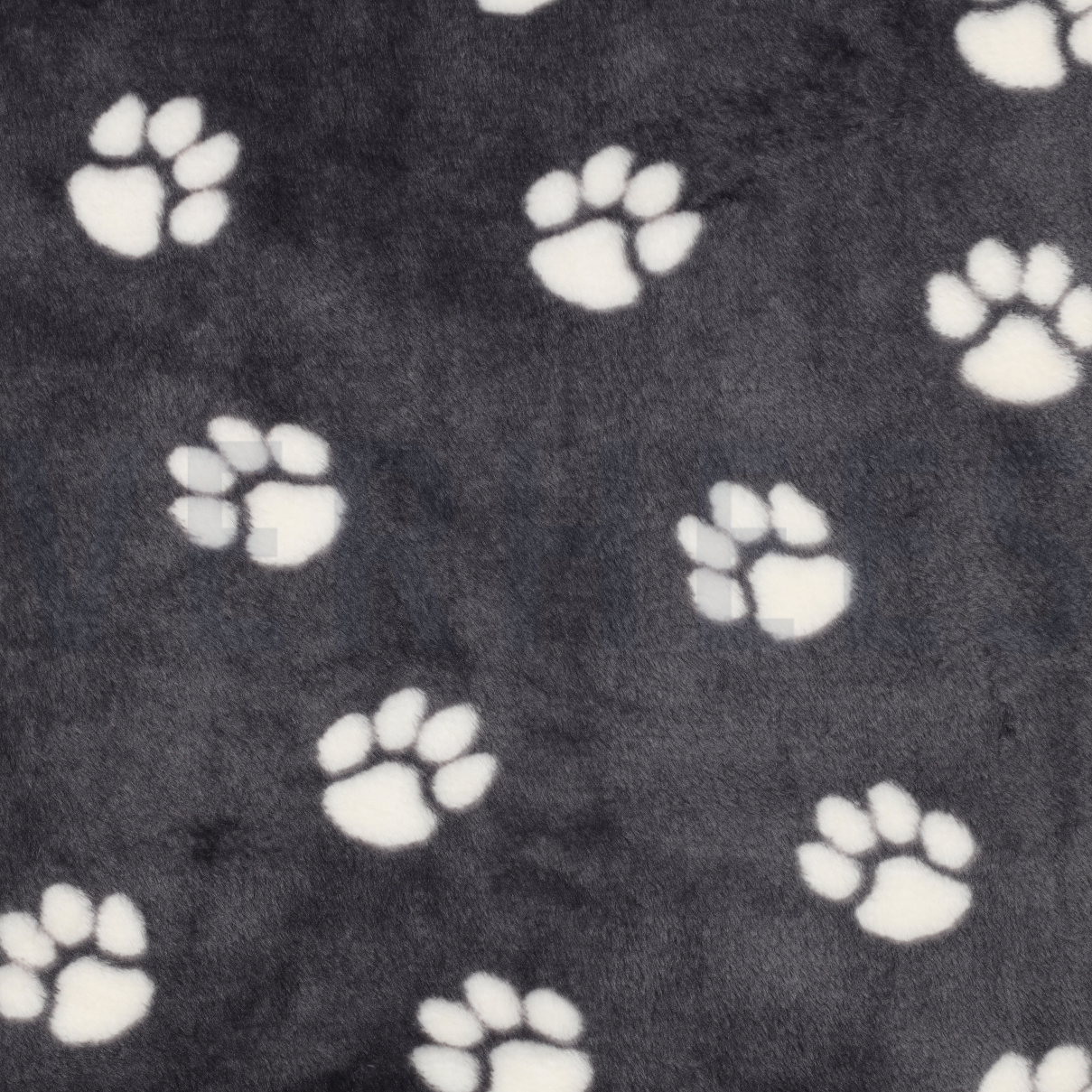 FLEECE DOG PAW DARK GREY (high resolution)