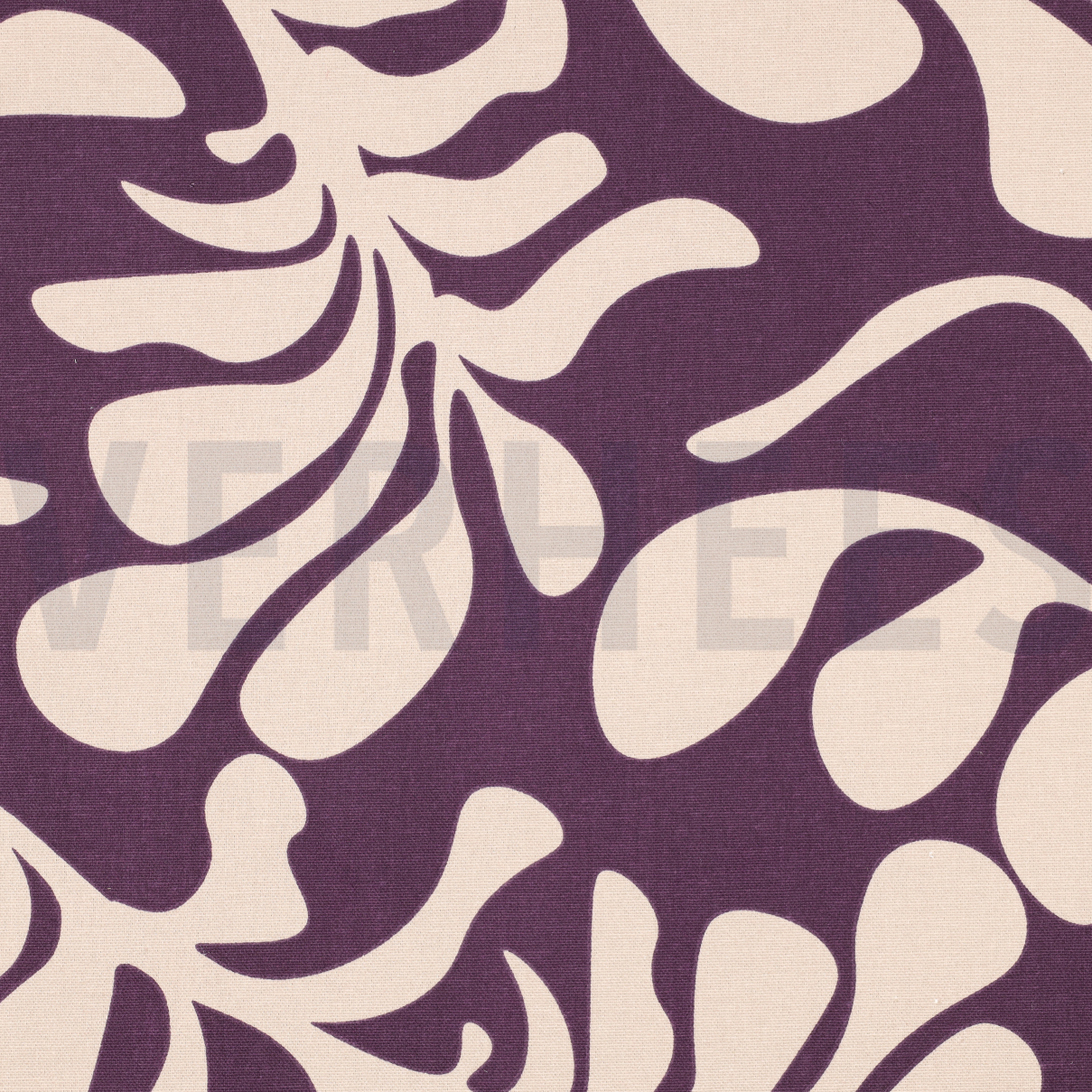 CANVAS VINTAGE LEAVES DARK PURPLE (high resolution)