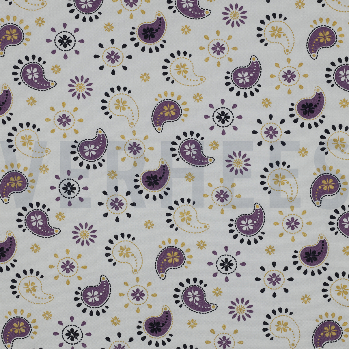 FINE POPLIN GLITTER PAISLEY WHITE (high resolution)