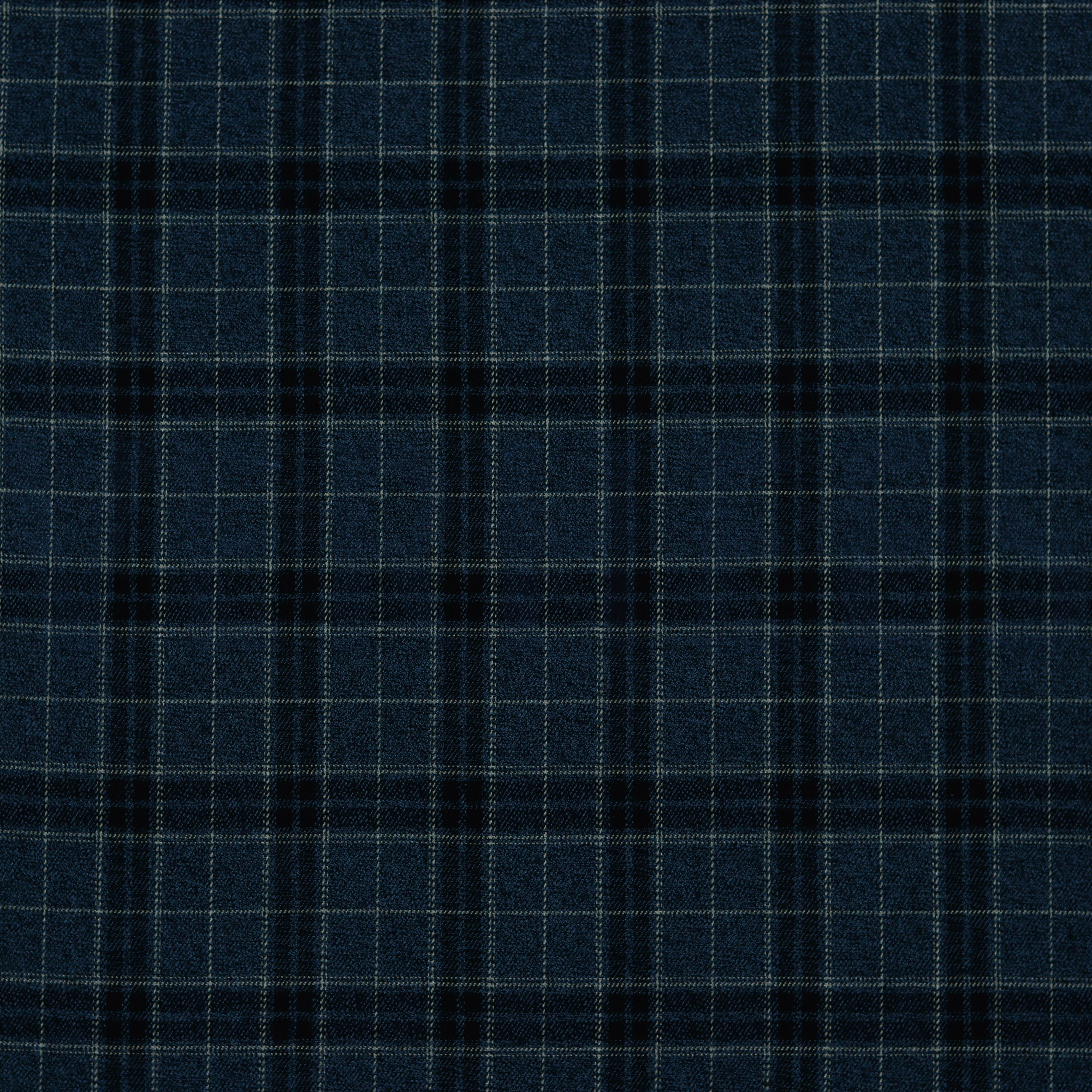 TARTAN CHECK JEANS/NAVY/GREY (high resolution)