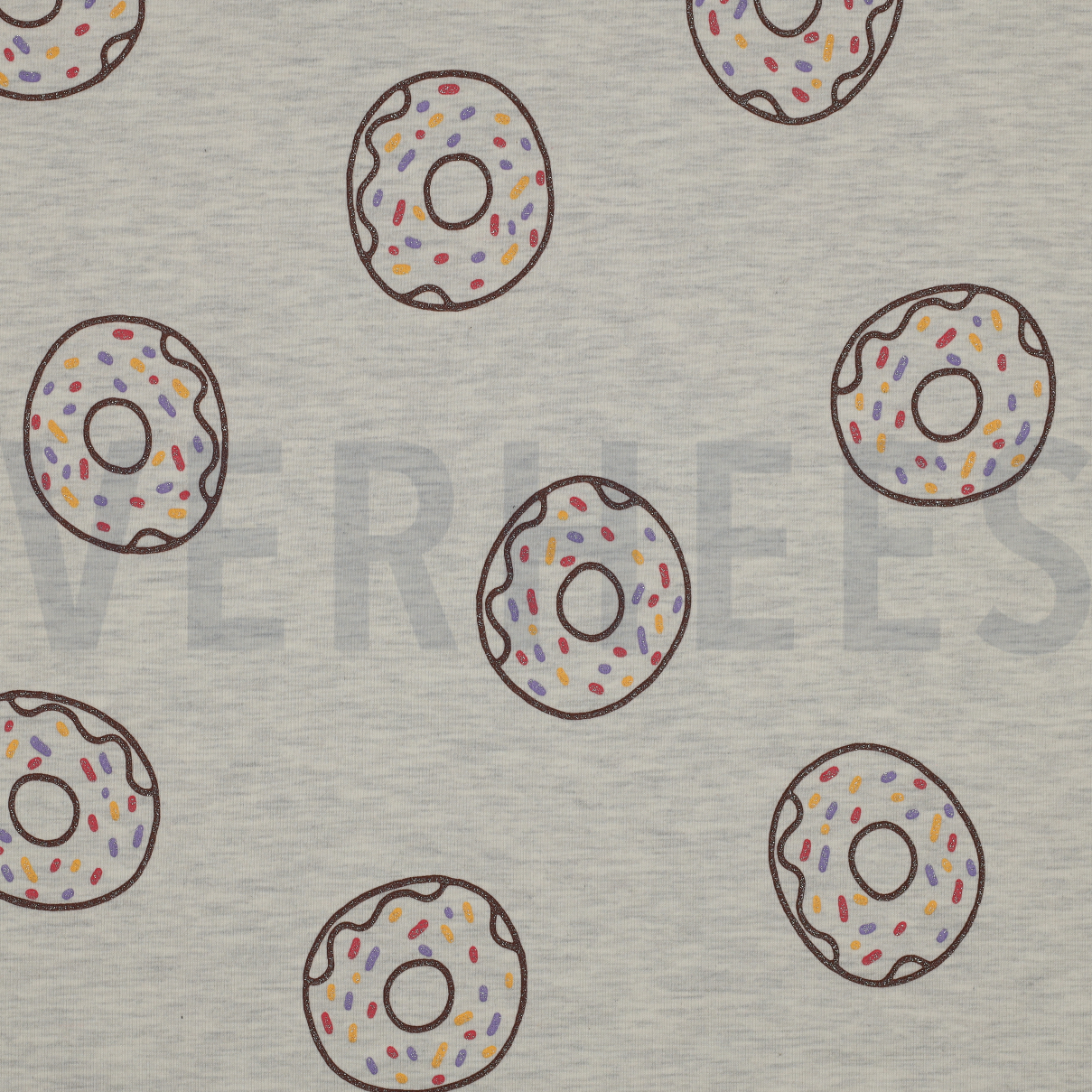 JERSEY MELANGE GLITTER DONUTS ECRU MELANGE (high resolution)