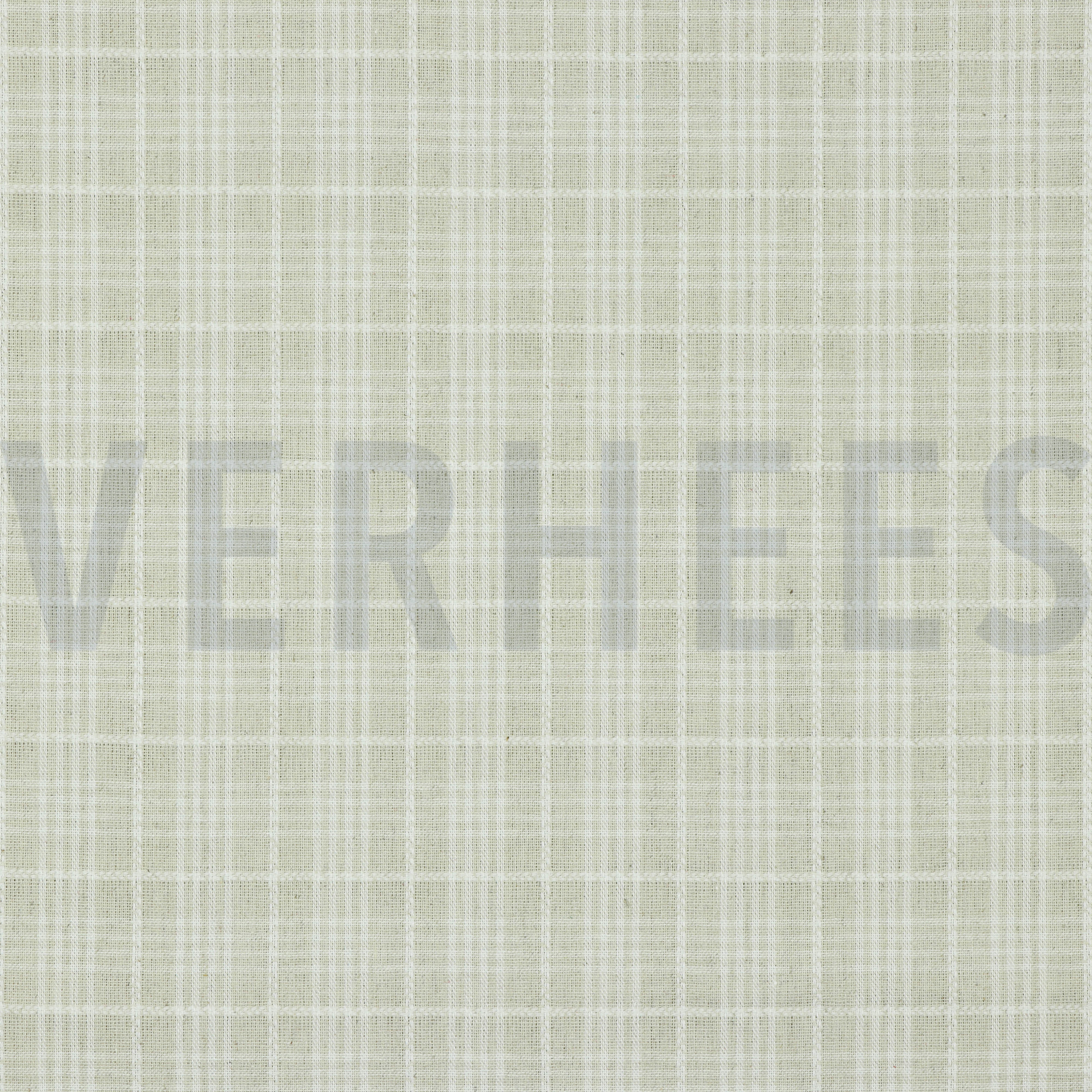 LINEN VISCOSE CHECKS NATURAL (high resolution)