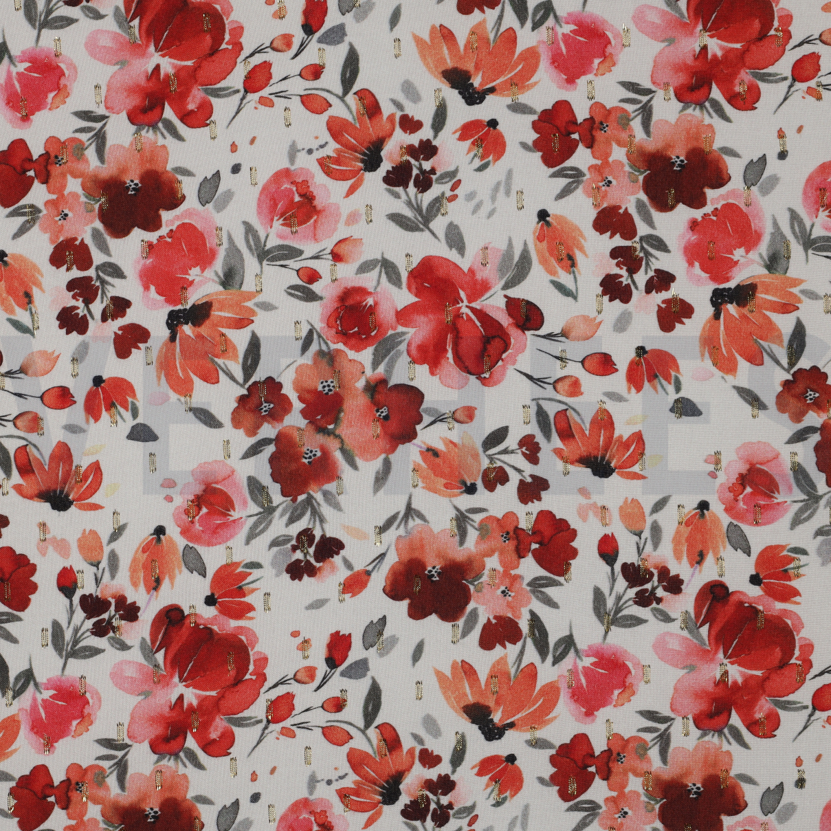 VISCOSE LUREX DIGITAL FLOWERS ECRU (high resolution)