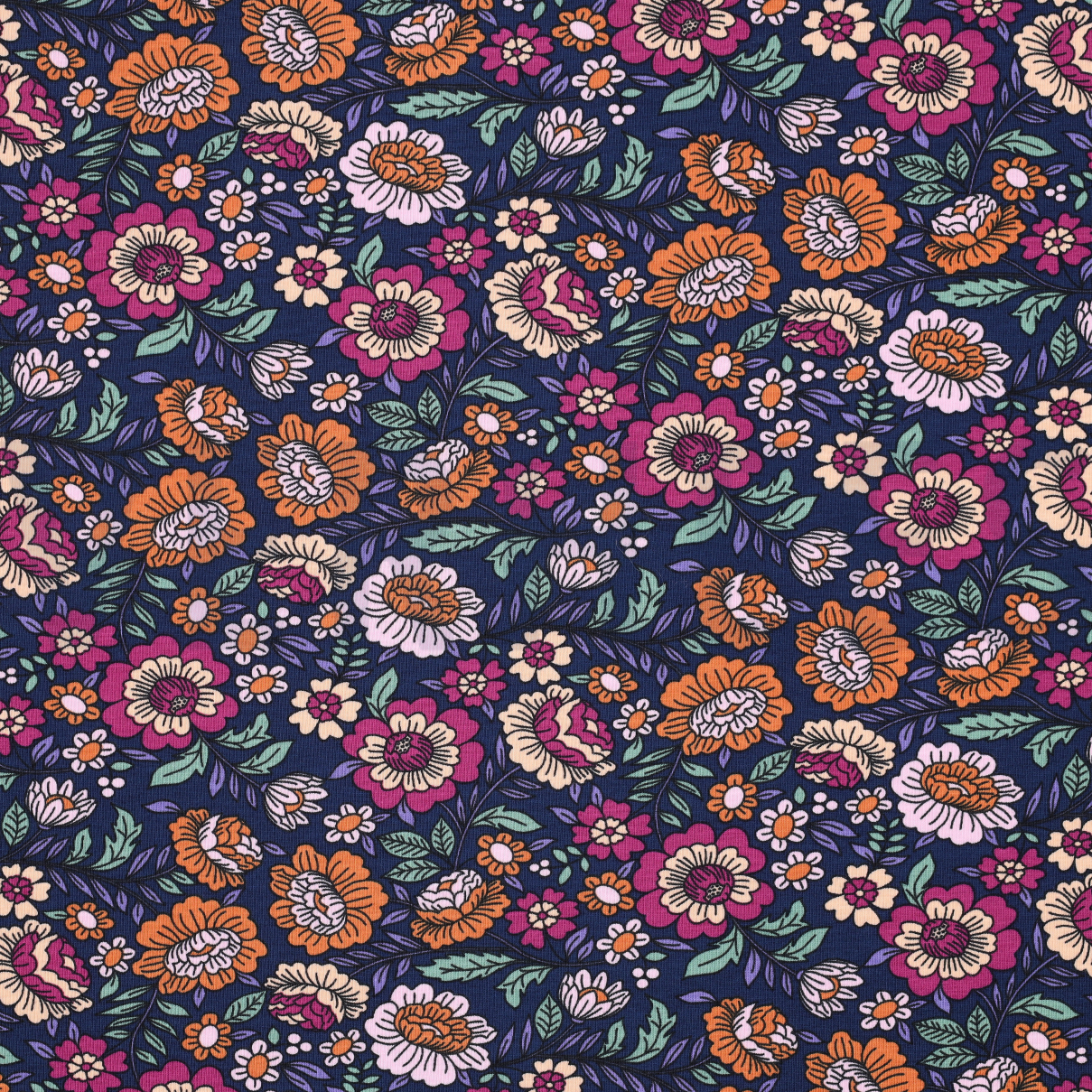 JERSEY FLOWERS NAVY (high resolution)