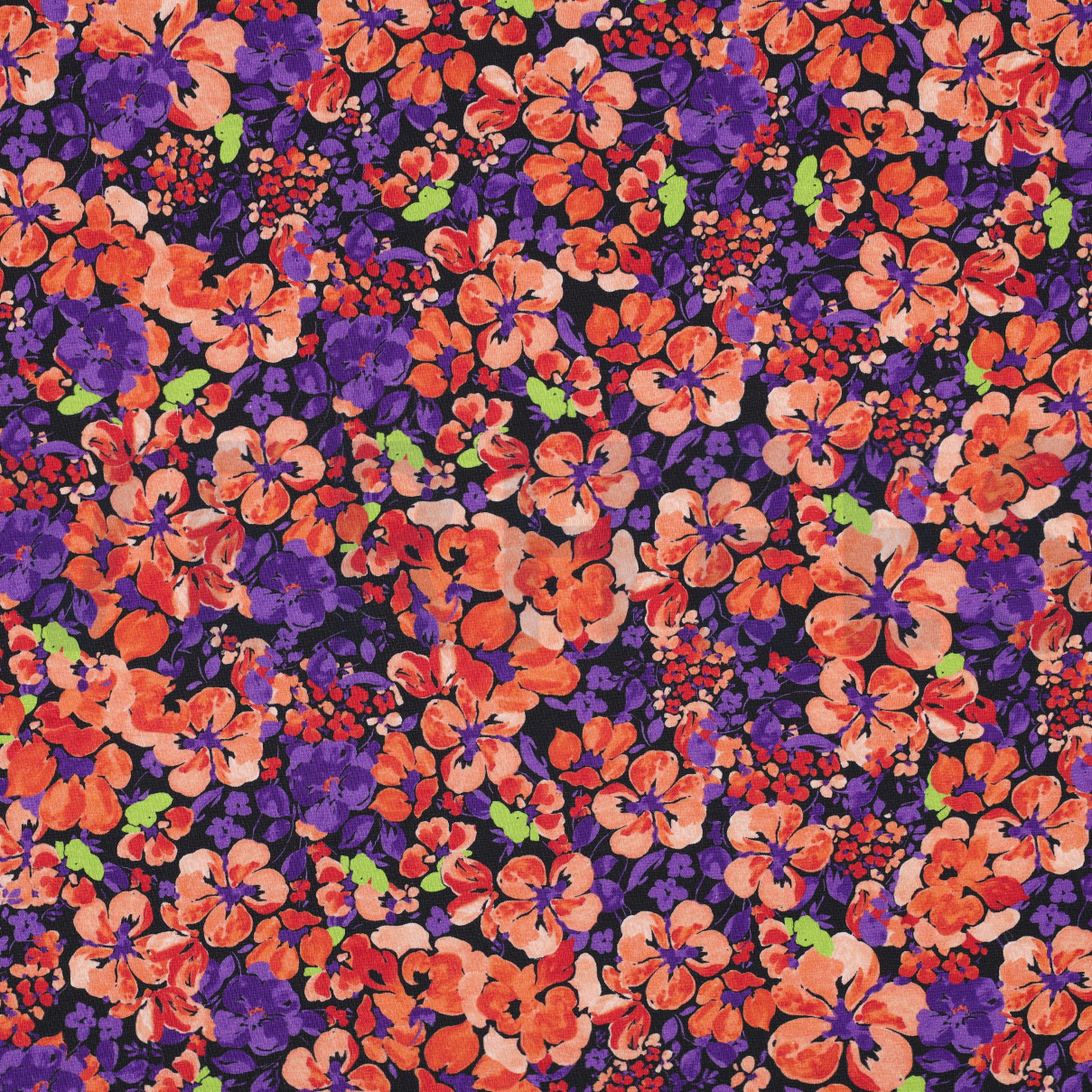 JERSEY DIGITAL FLOWERS NAVY (high resolution)