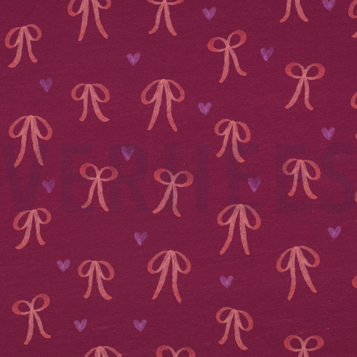 SWEAT DIGITAL BOWS & HEARTS FUCHSIA (high resolution)