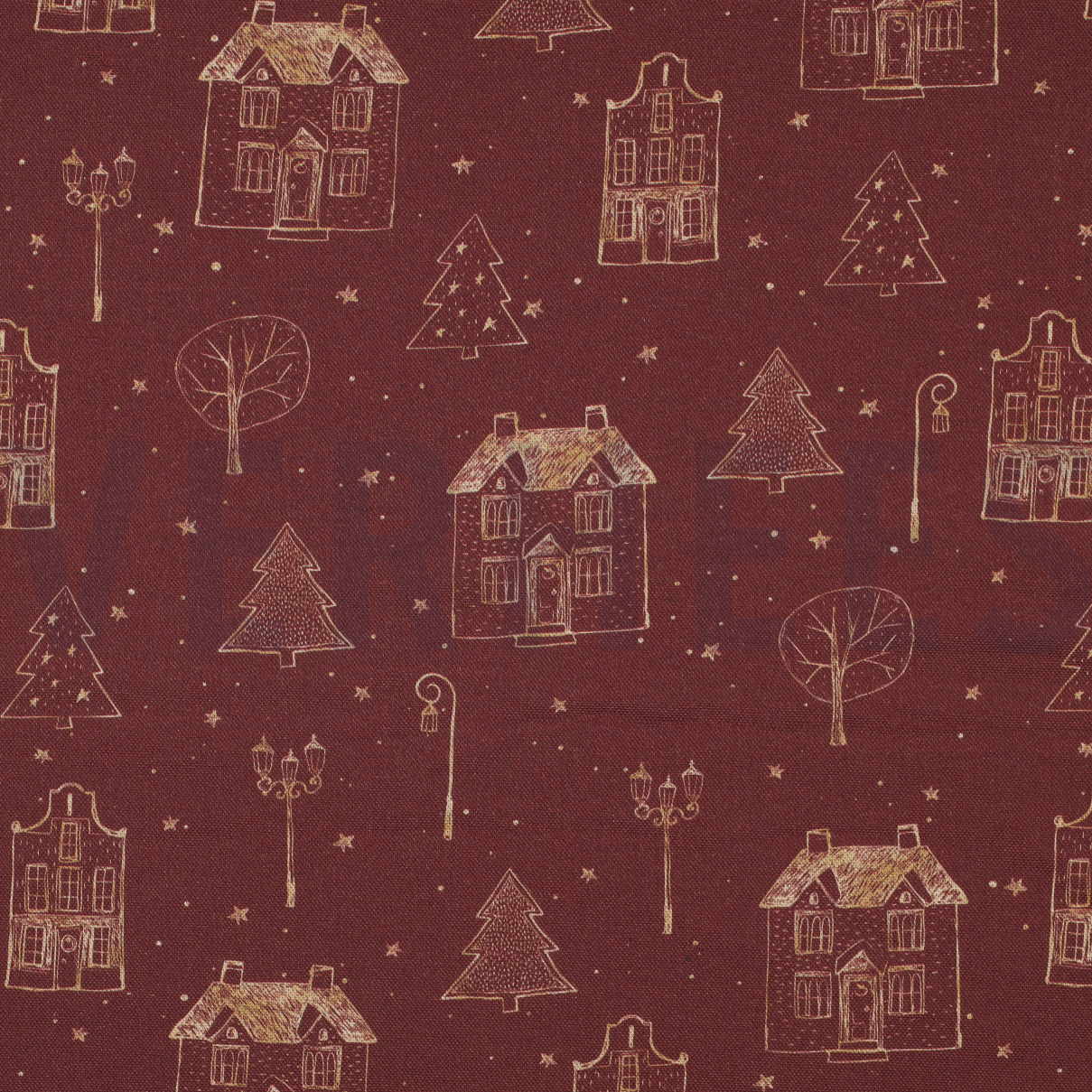 CANVAS DIGITAL CHRISTMAS HOME BORDEAUX (high resolution)