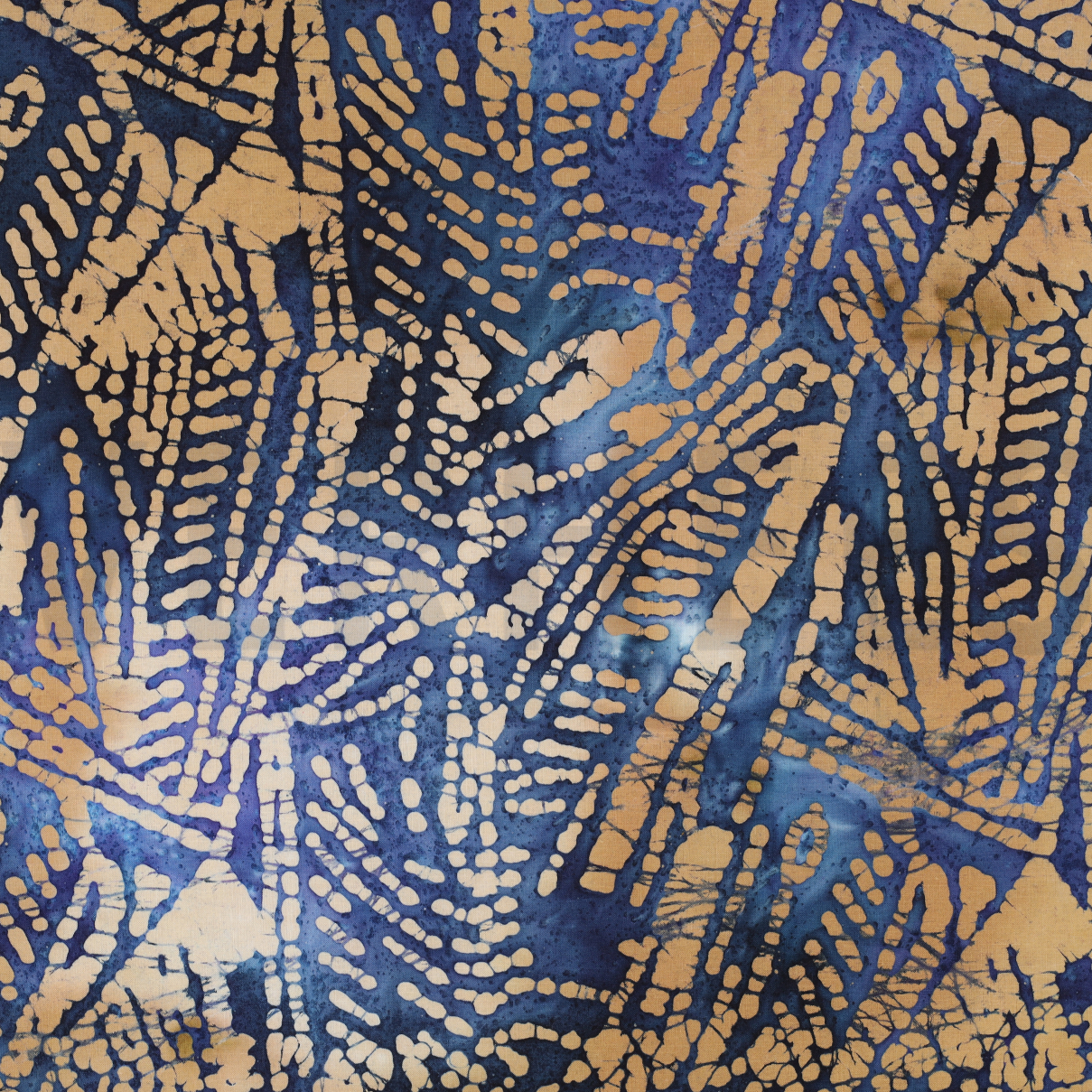 UNIQUE CRAFTED BATIK COTTON NAVY (high resolution)