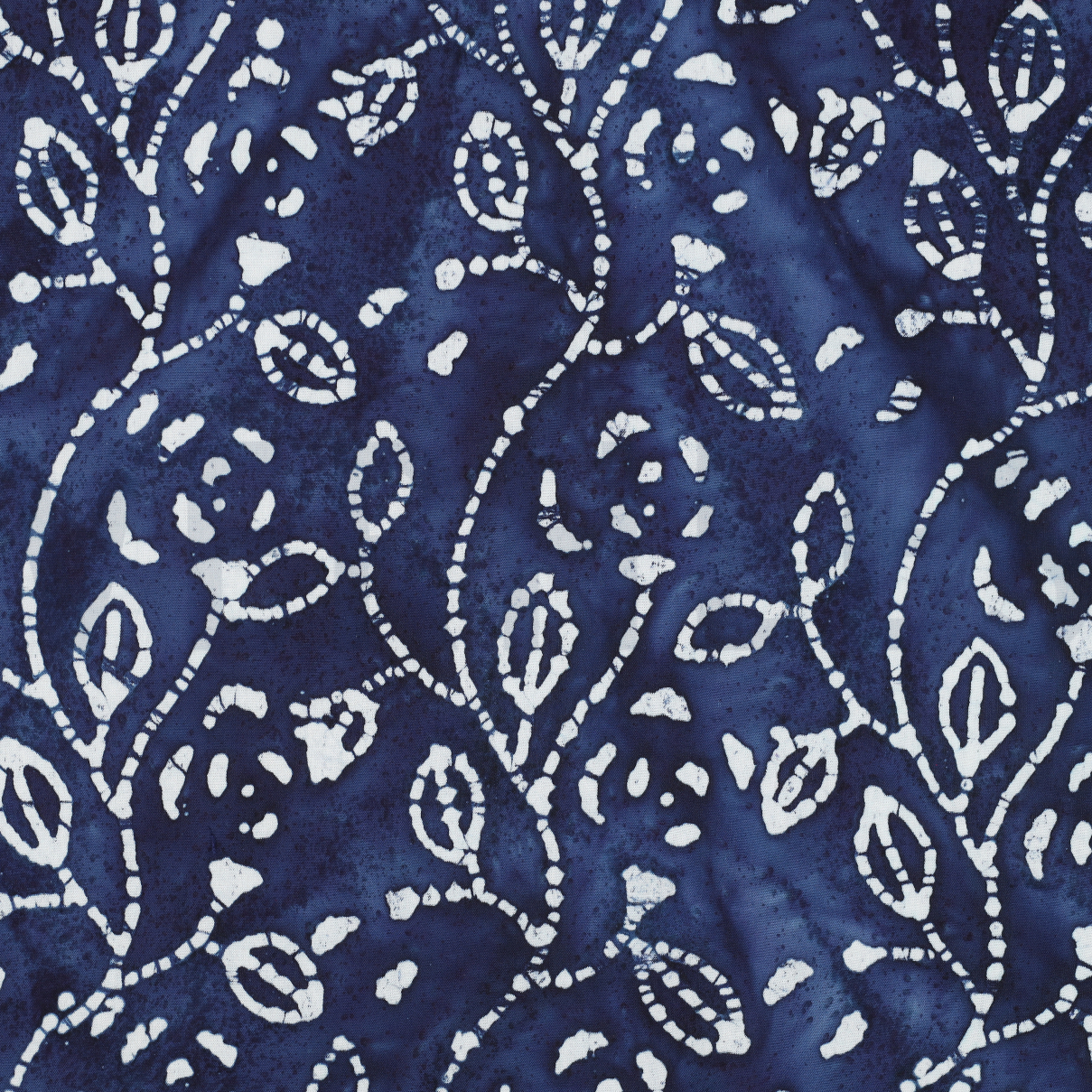 UNIQUE CRAFTED BATIK VISCOSE INDIGO (high resolution)