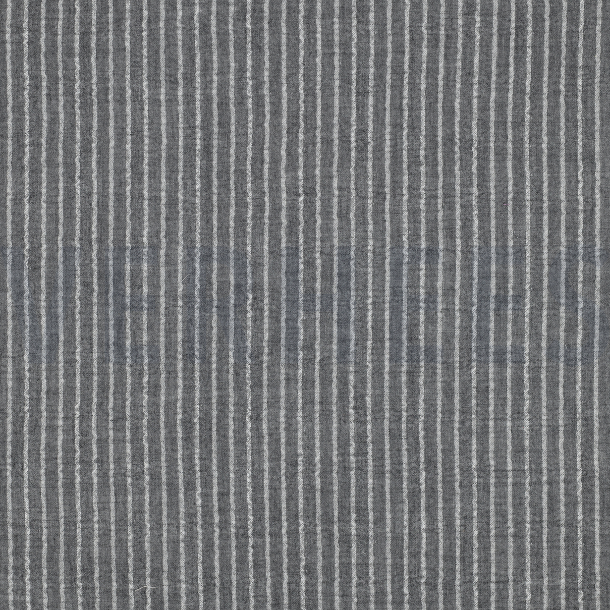 DOUBLE GAUZE YARN DYED STRIPES GREY (high resolution)