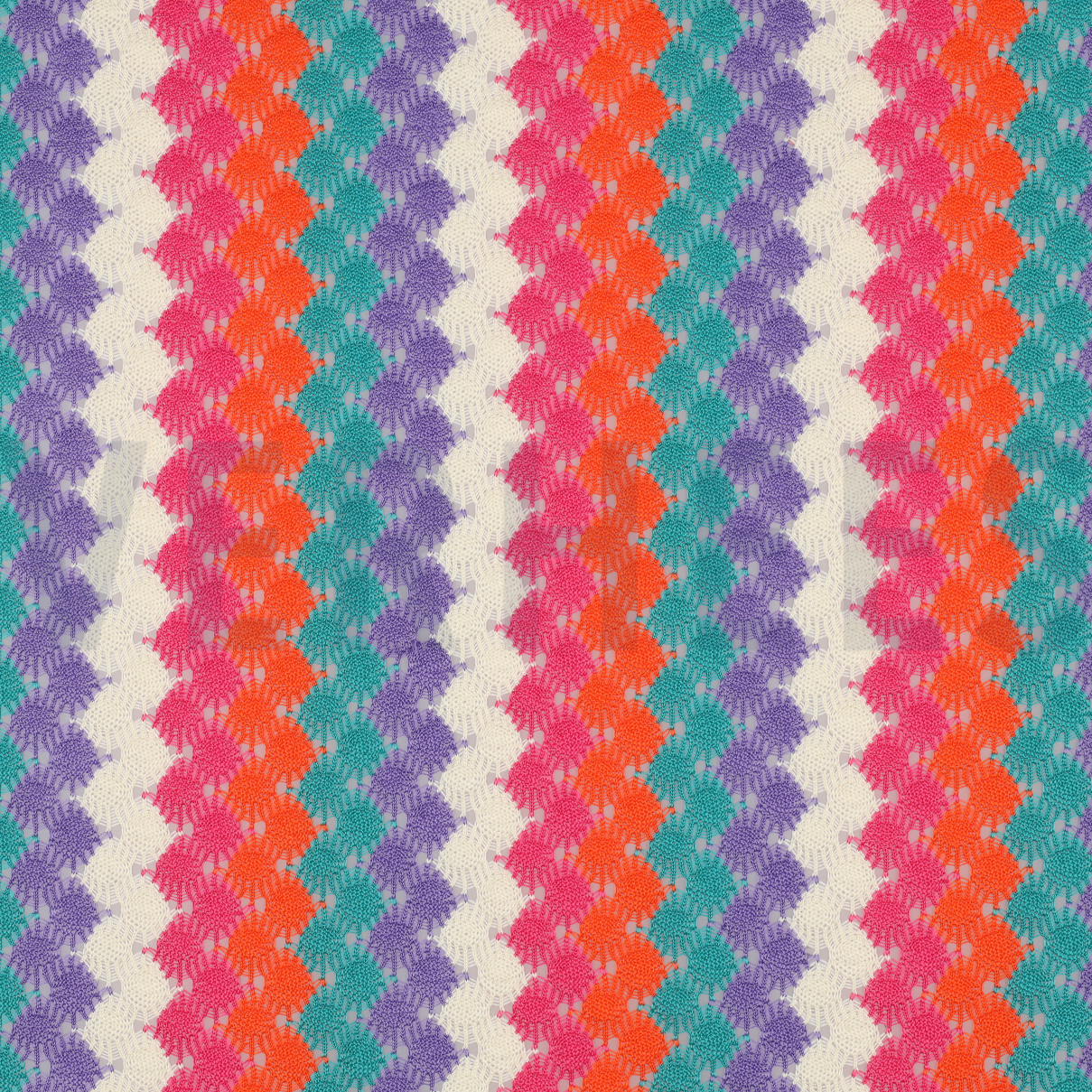 KNITTED CROCHET MULTICOLOUR (high resolution)