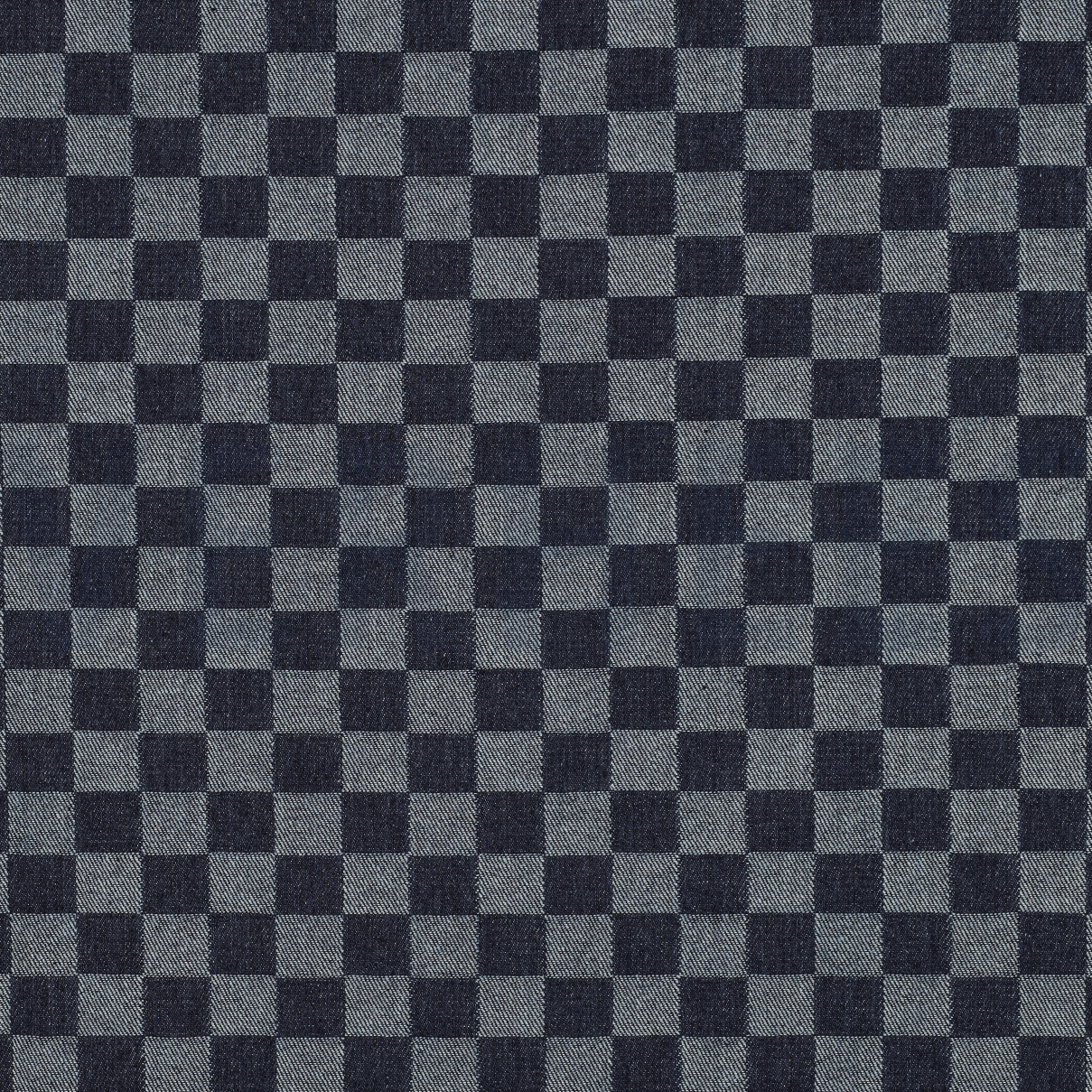 DENIM JACQUARD CHECKS JEANS (high resolution)