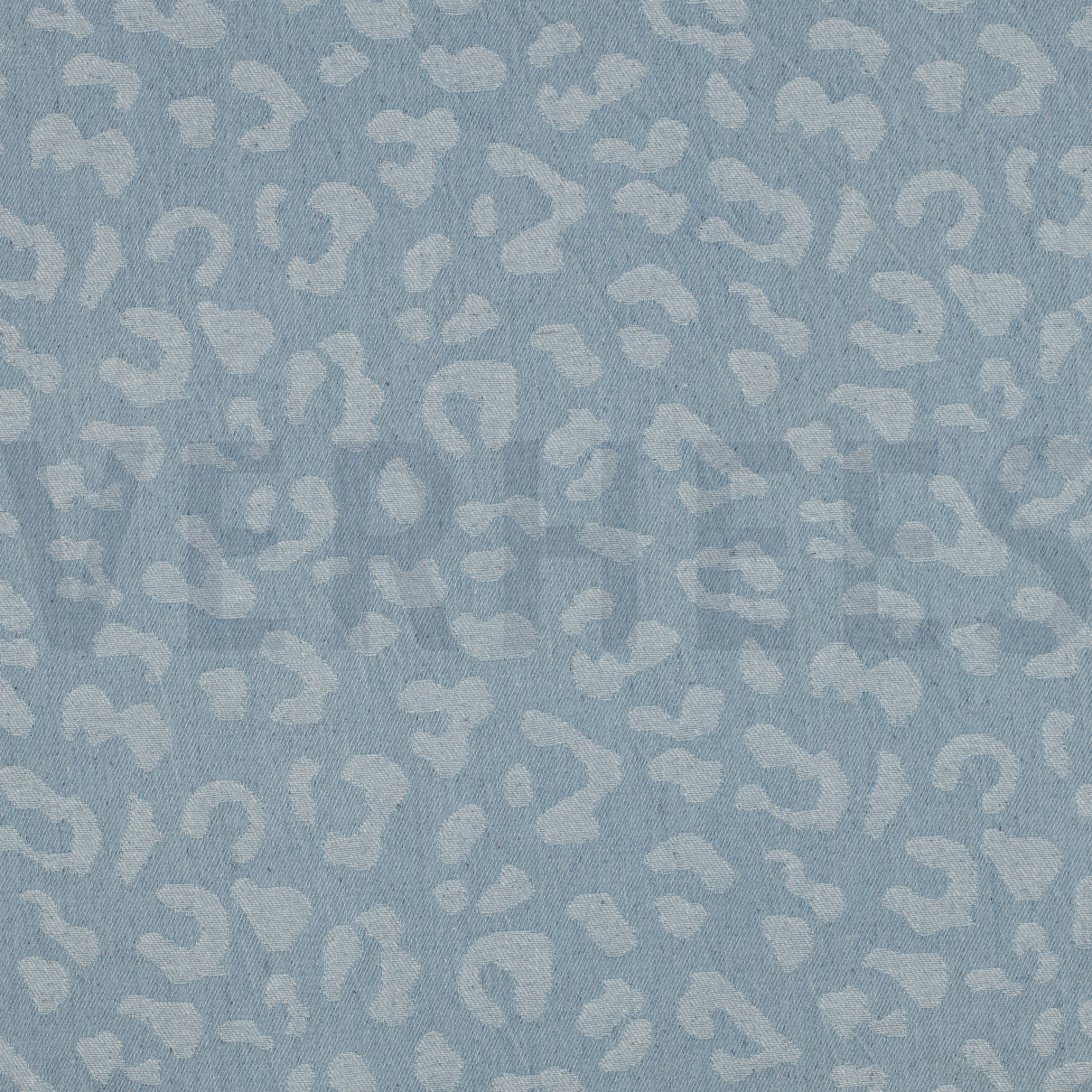 DENIM JACQUARD ANIMAL SKIN LIGHT BLUE (high resolution)