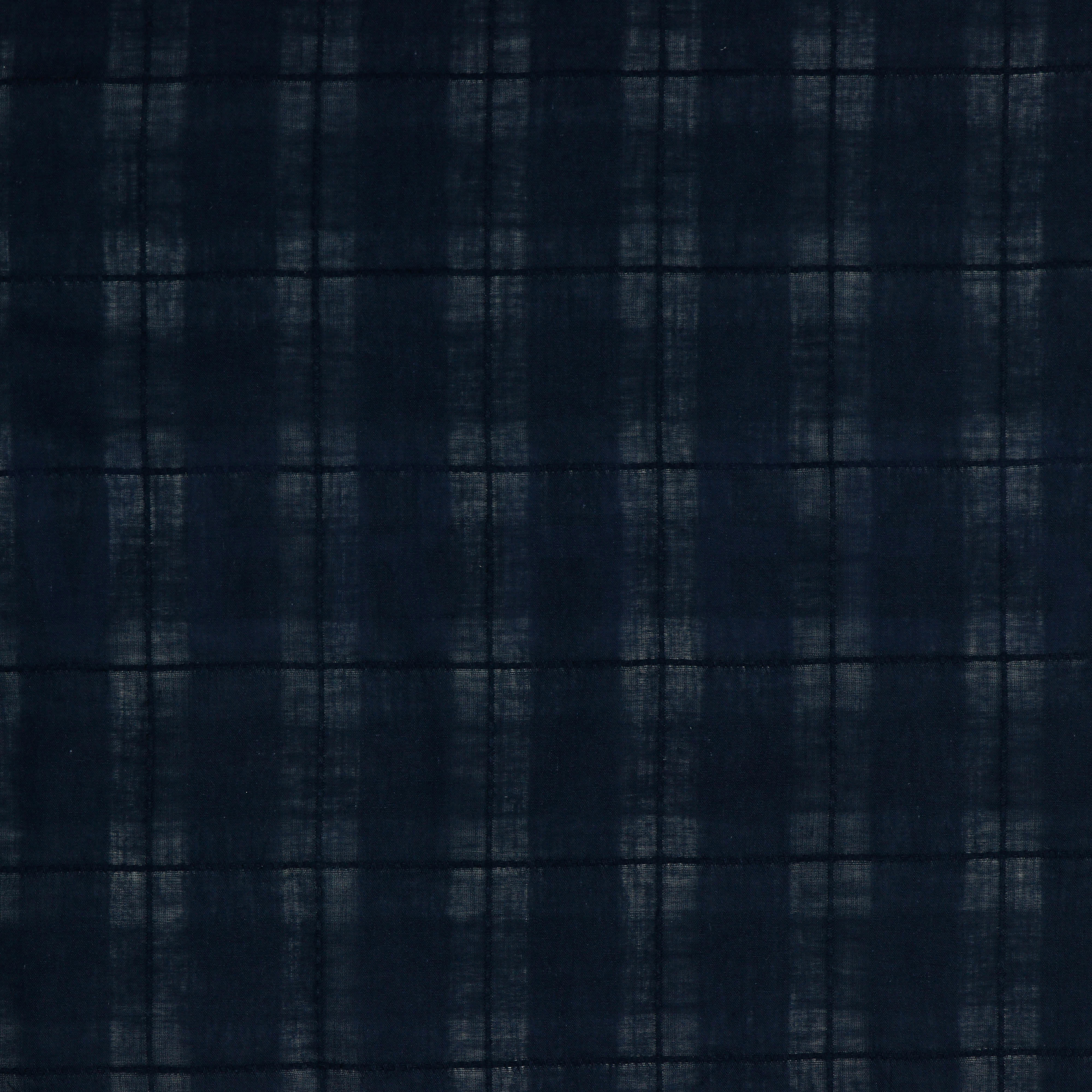 COTTON VOILE DOBBY NAVY (high resolution)