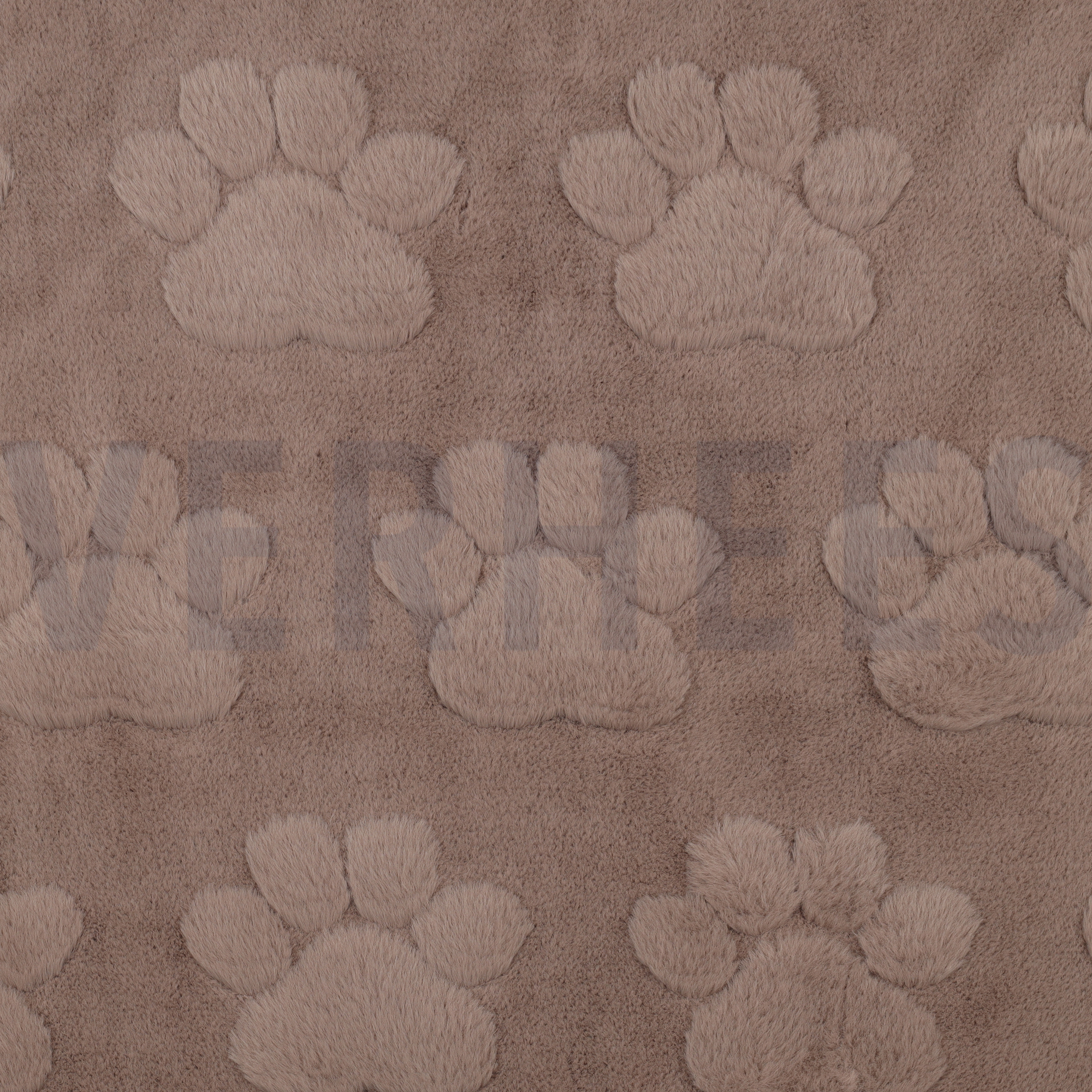 FLEECE DOG PAWS TAUPE (high resolution)