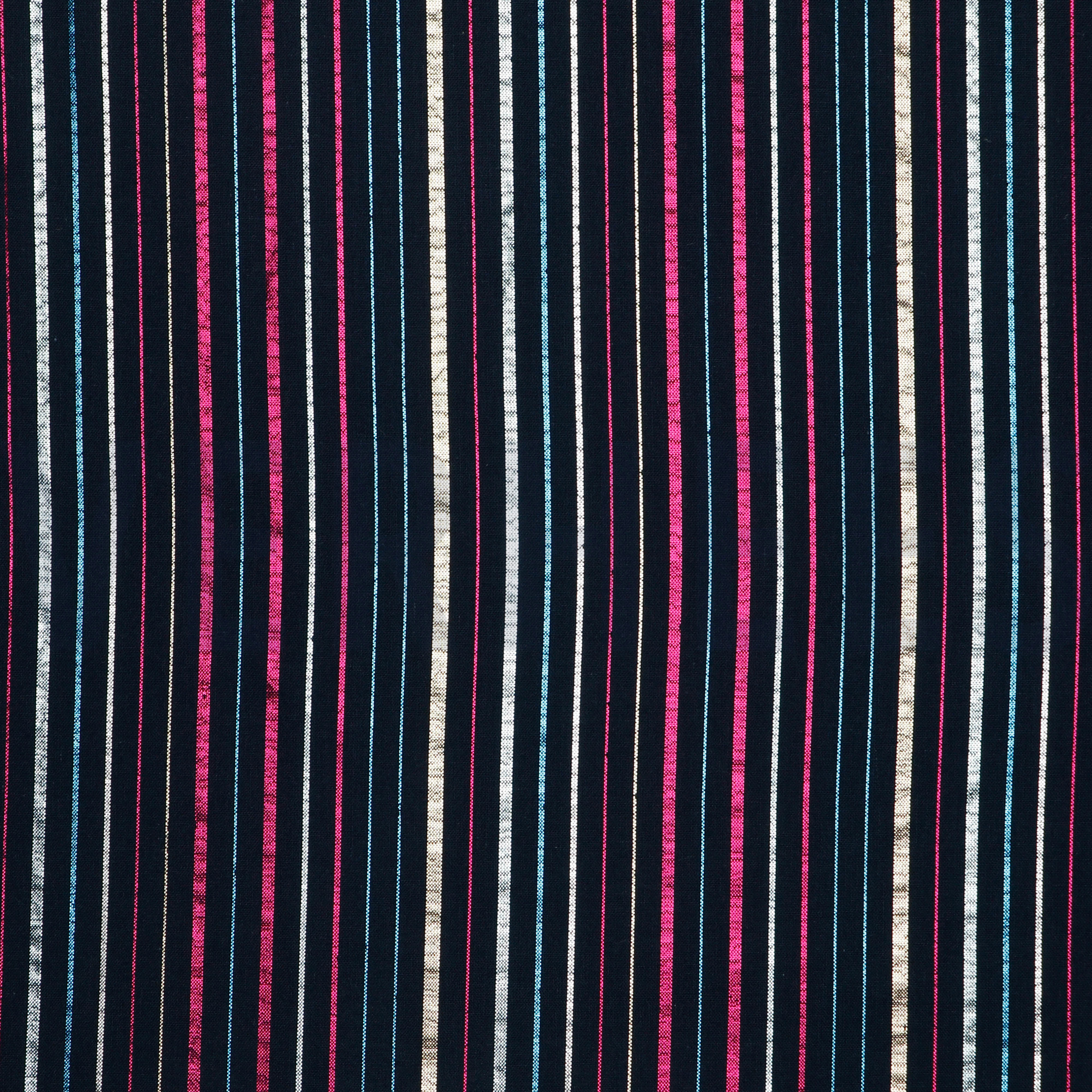 COTTON LUREX STRIPE NAVY (high resolution)