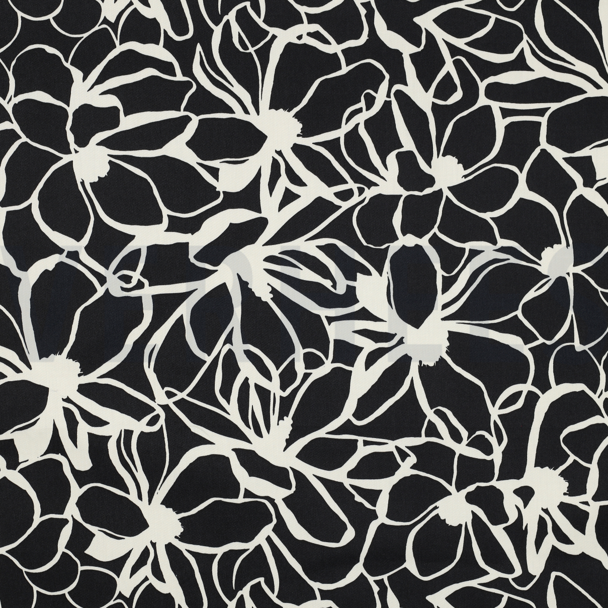 COTTON SATIN MAGNOLIA NERIDA HANSEN BLACK (high resolution)