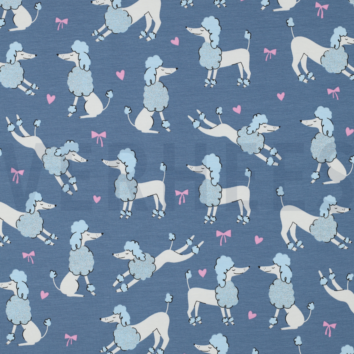 JERSEY GLITTER POODLES JEANS (high resolution)