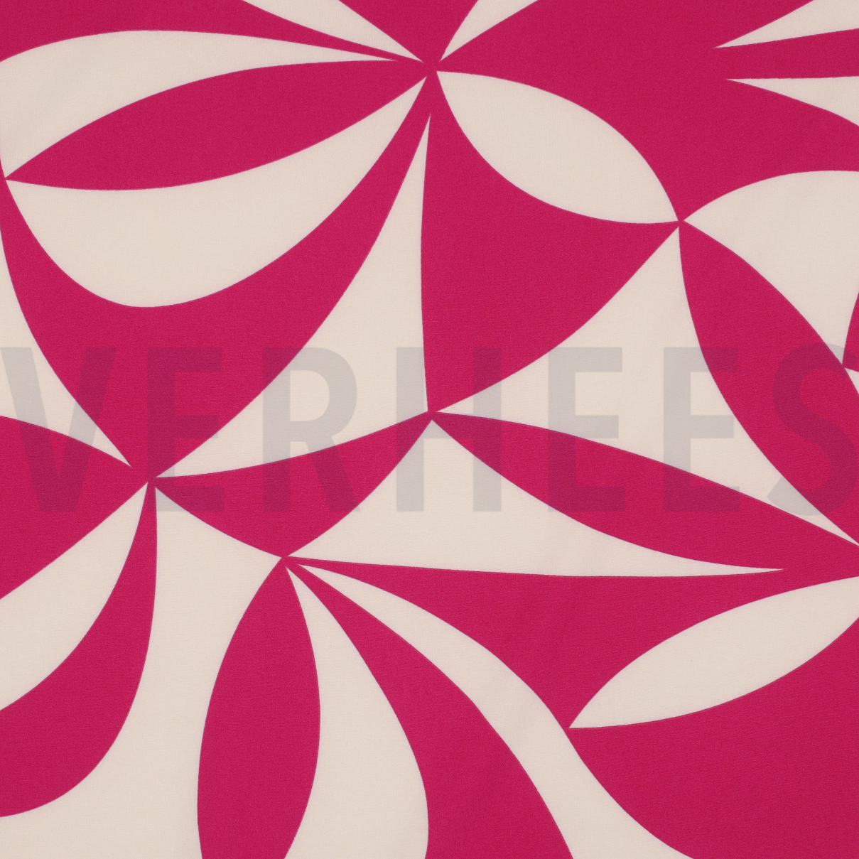 MAGNOLIA STRETCH GEOMETRIC FUCHSIA (high resolution)