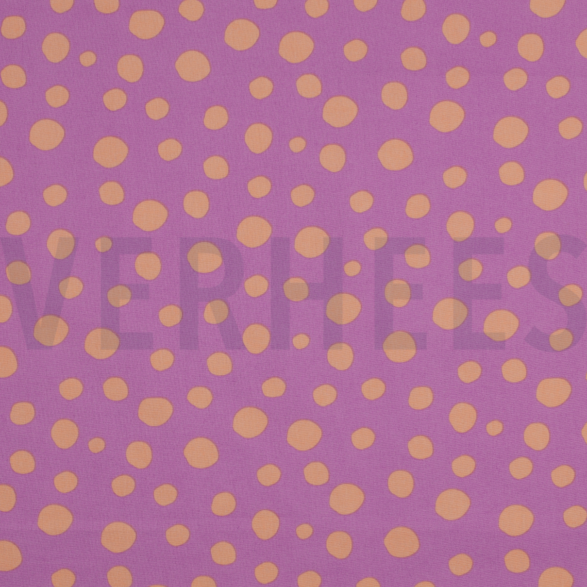 FINE POPLIN GEOMETRICS PEACH/ PURPLE (high resolution)