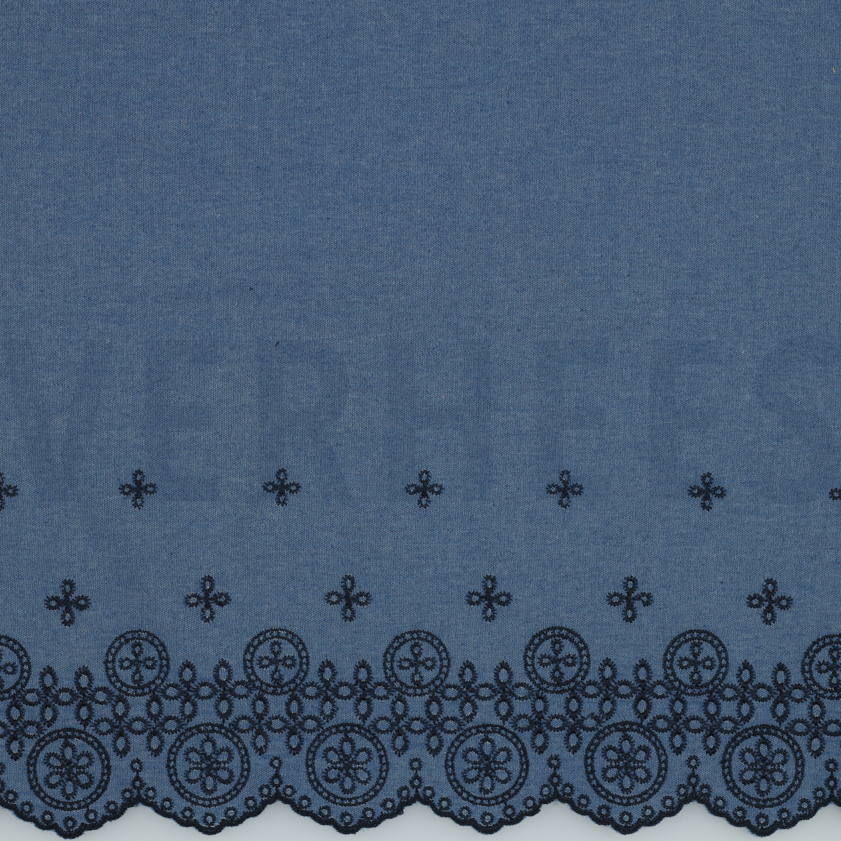 JEANS BORDER EMBROIDERY JEANS (high resolution)