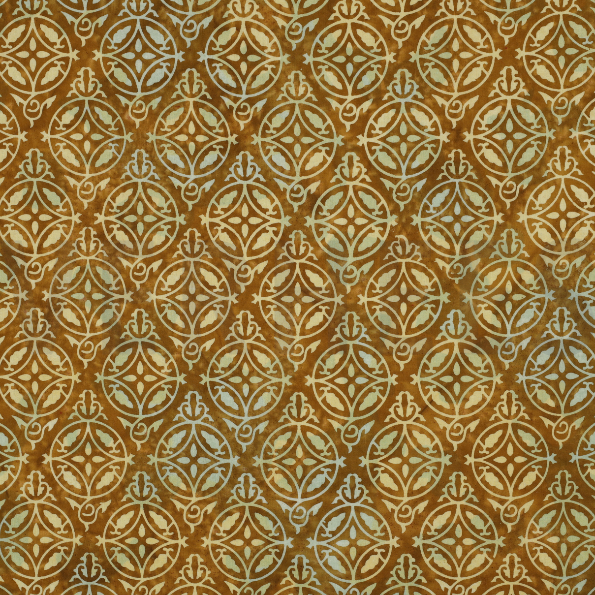 UNIQUE CRAFTED BATIK COTTON OCHRE (high resolution)