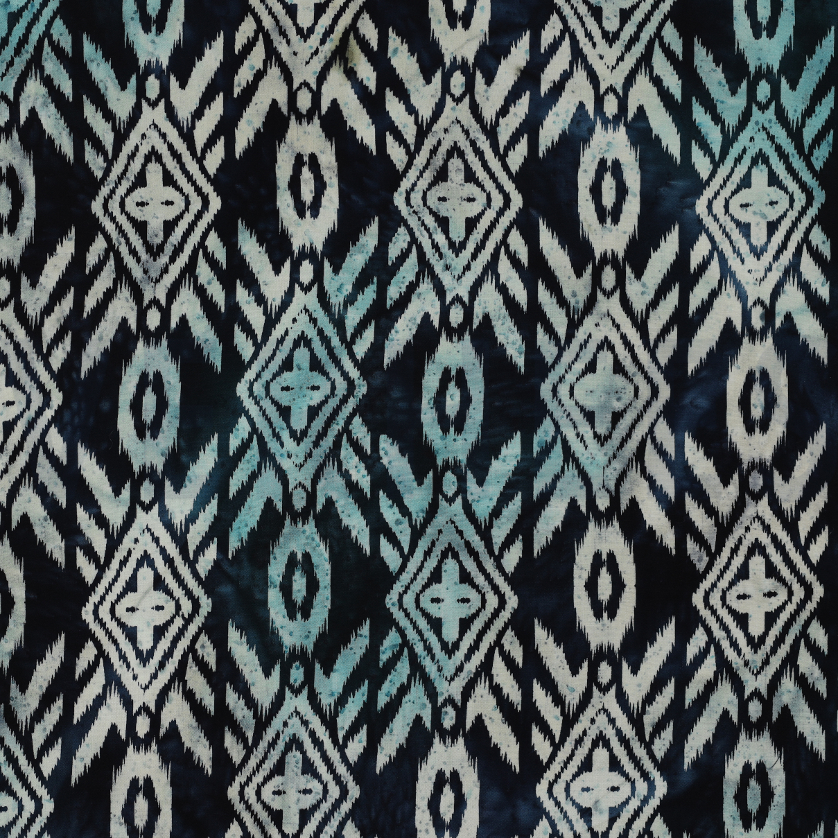 UNIQUE CRAFTED BATIK VISCOSE PETROL (high resolution)