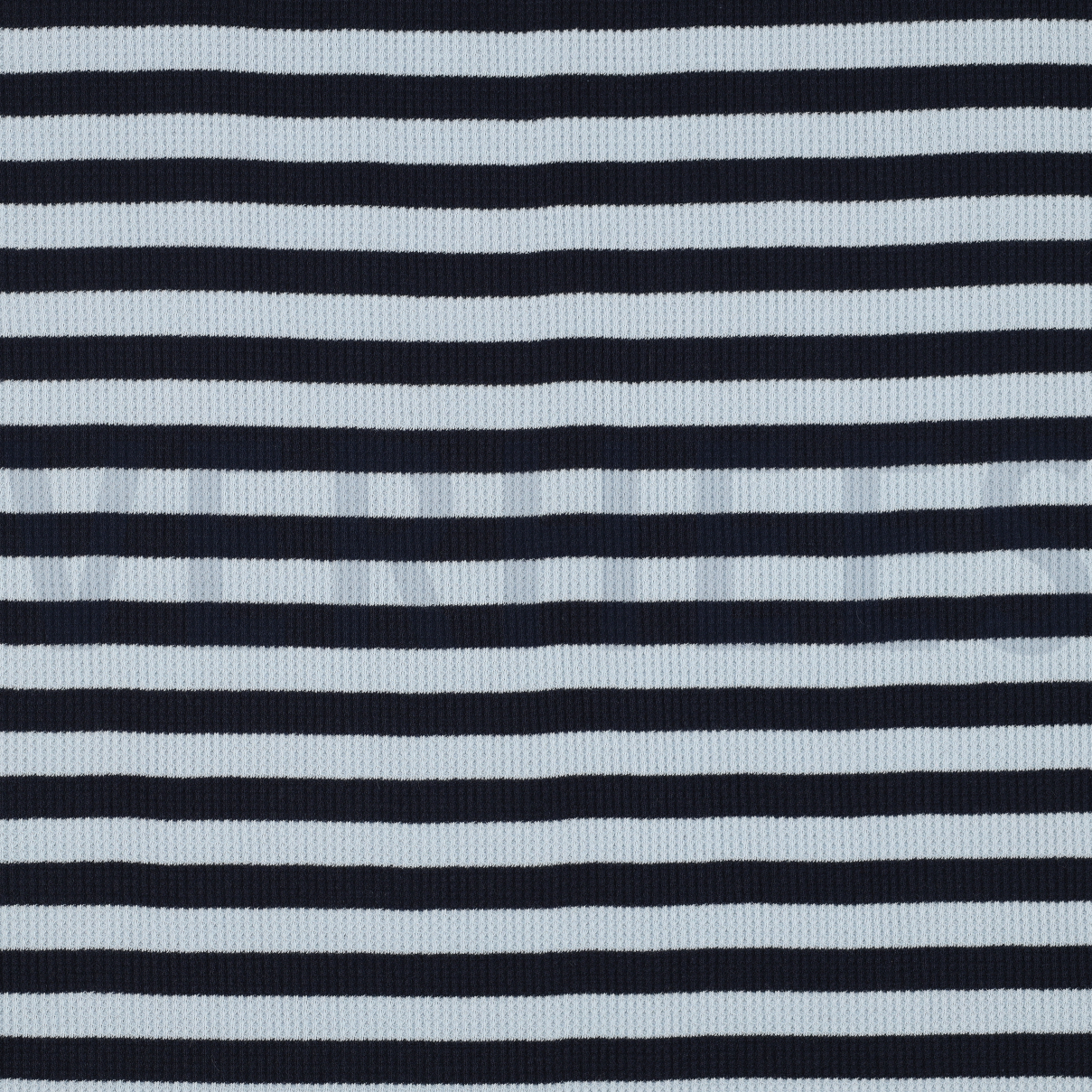 WAFFLE YARN DYED STRIPES NAVY / BLUE (high resolution)