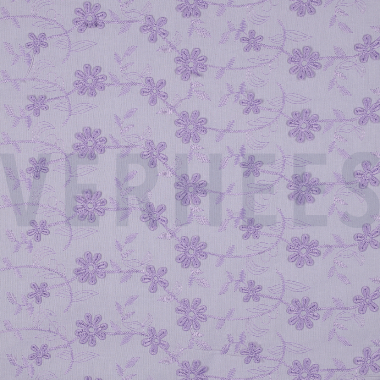 COTTON VOILE EMBROIDERY FLOWERS LILAC (high resolution)