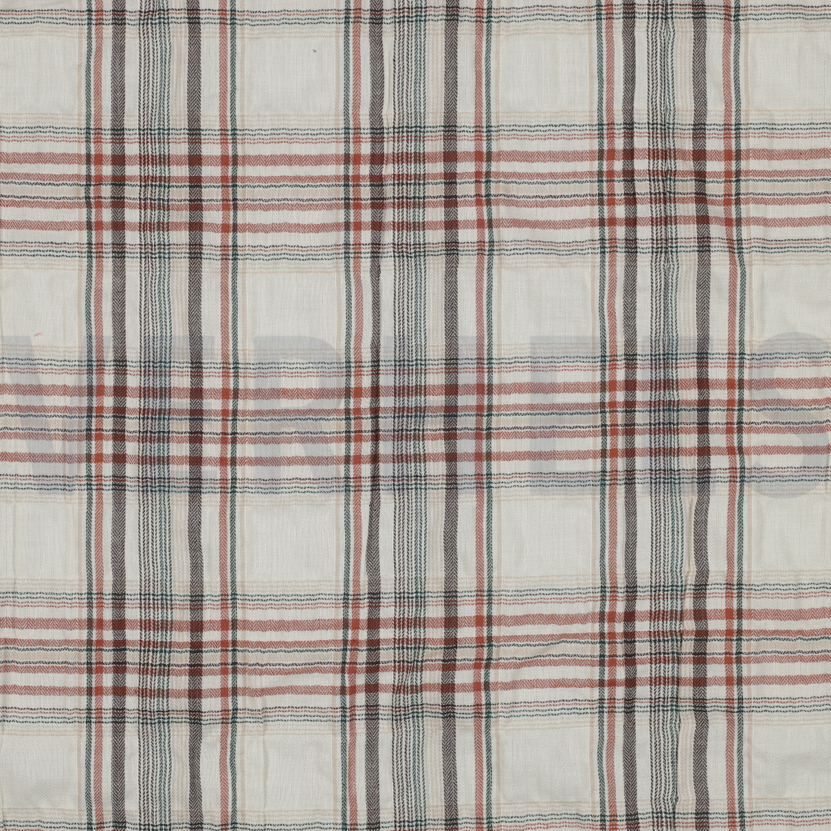 COTTON YARN DYED CHECK SAND (high resolution)