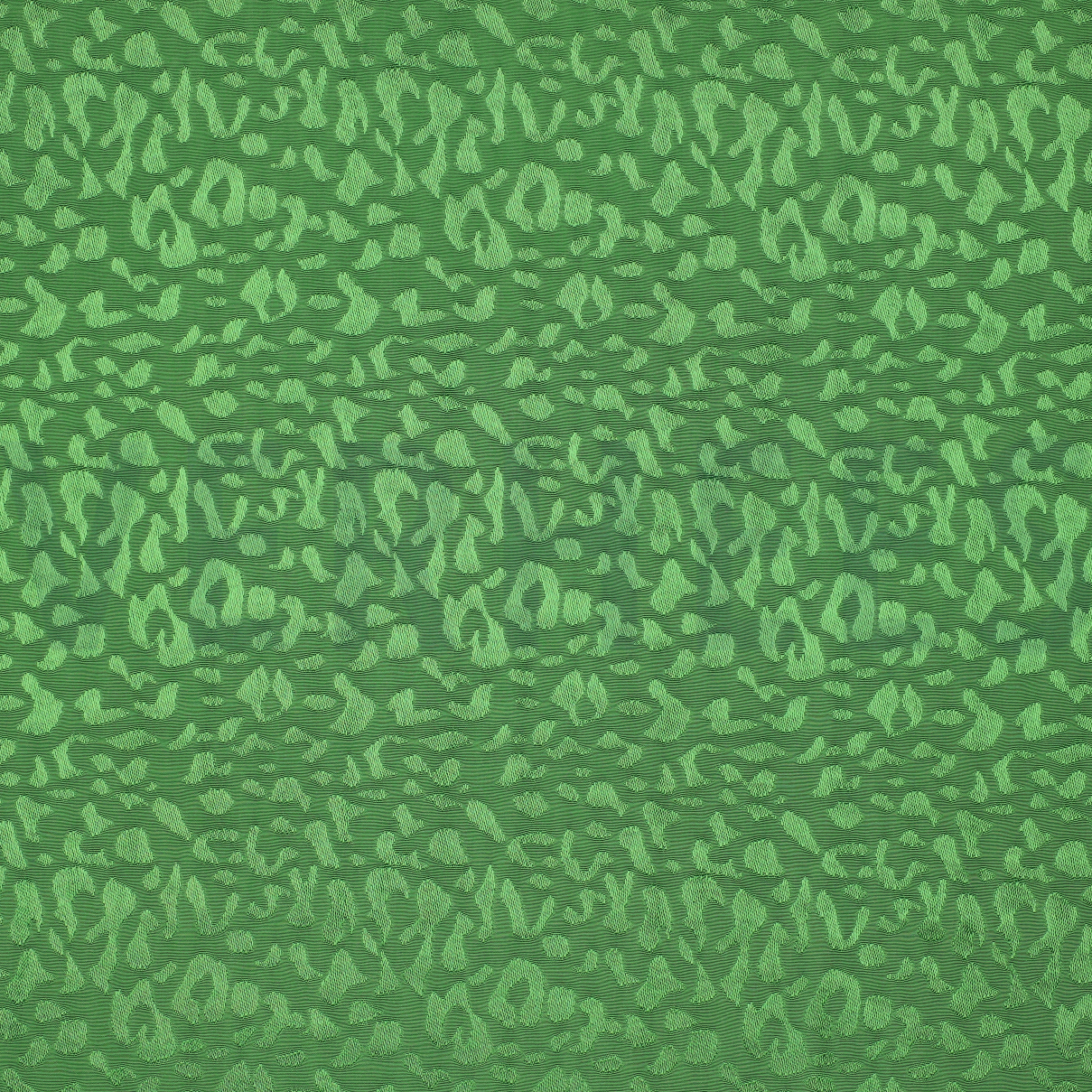 VISCOSE JACQUARD ANIMAL SKIN GREEN (high resolution)