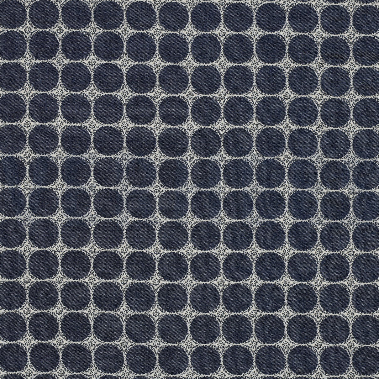 JEANS EMBROIDERY CIRCLES DARK BLUE (high resolution)