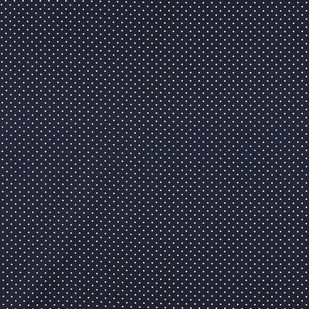 POPLIN PETIT DOTS NAVY (high resolution)