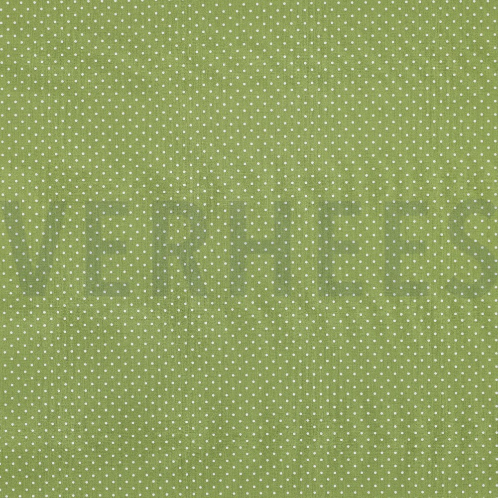 POPLIN PETIT DOTS GREEN (high resolution)