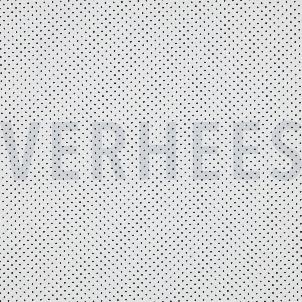 POPLIN PETIT DOTS WHITE/NAVY (high resolution)