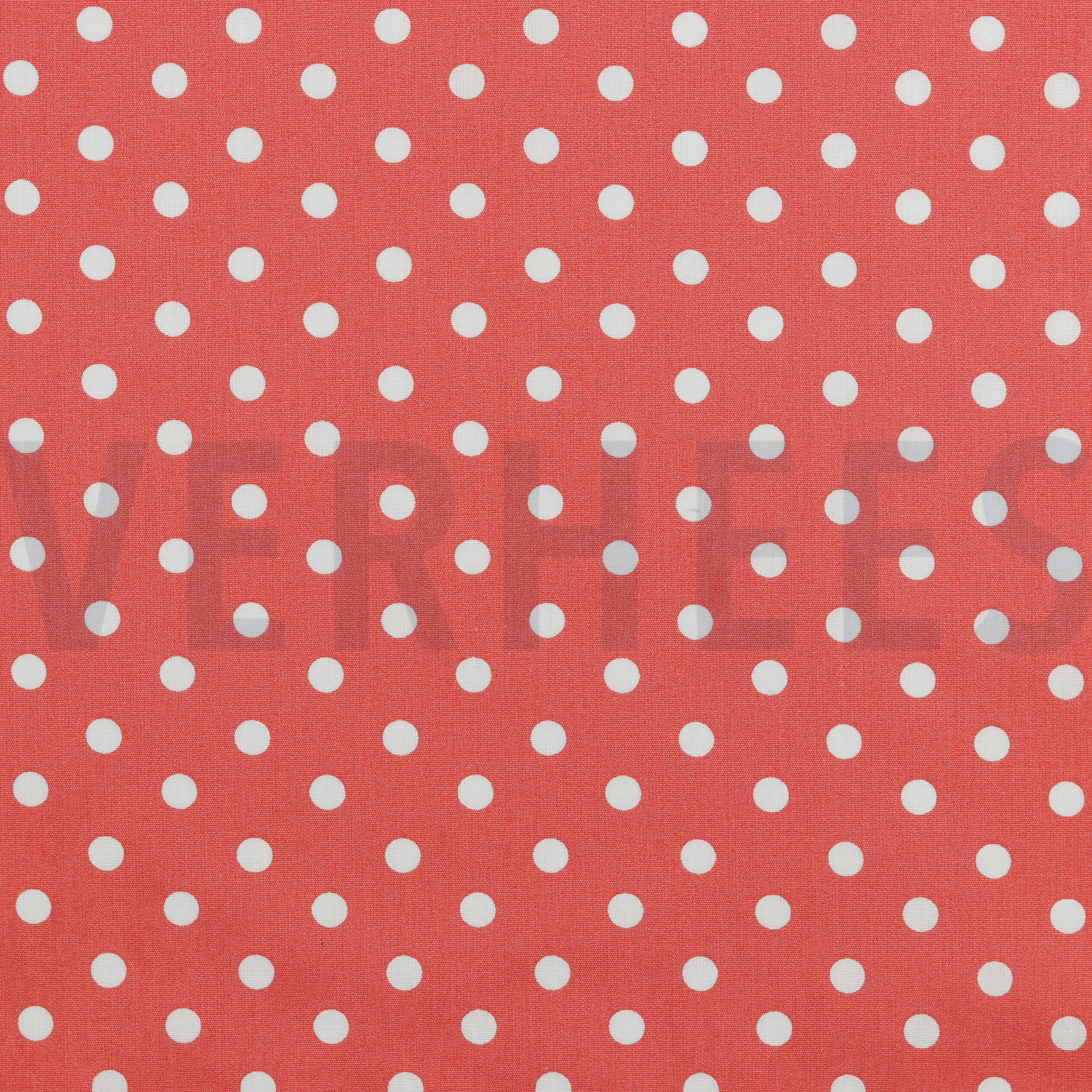 POPLIN DOTS CORAL (high resolution)