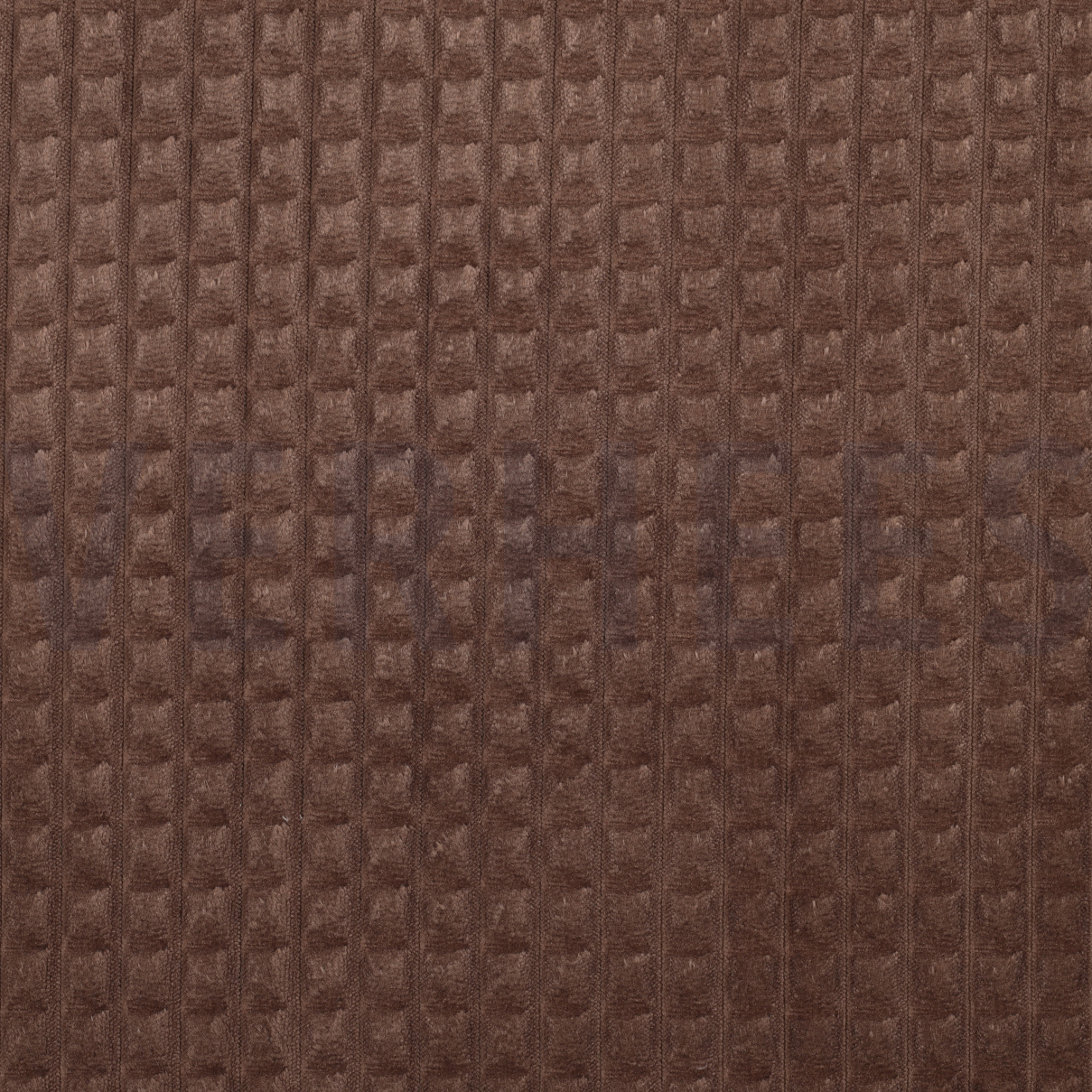 VELOURS DECO SQUARE BROWN (high resolution)