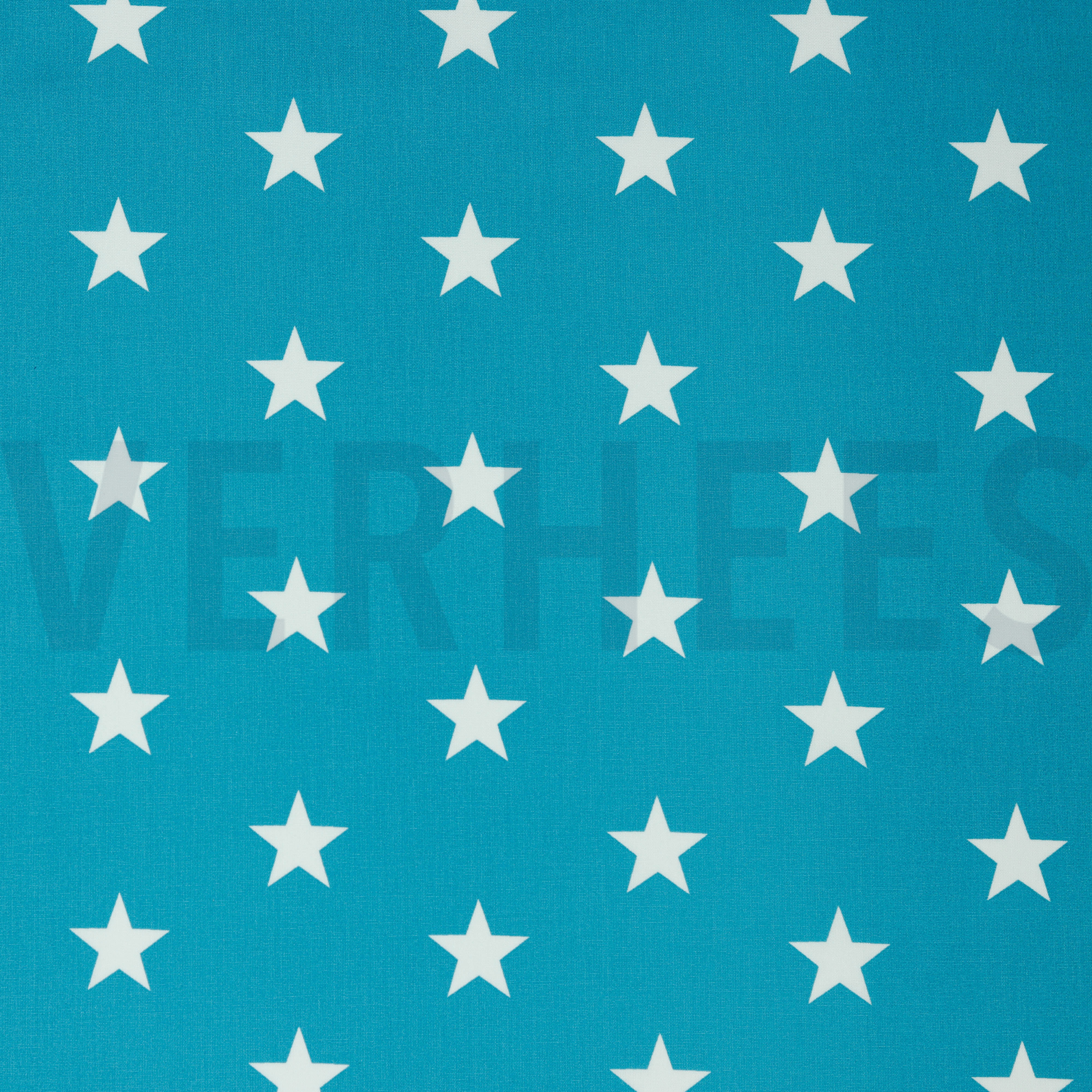 POPLIN STARS TURQUOISE (high resolution)