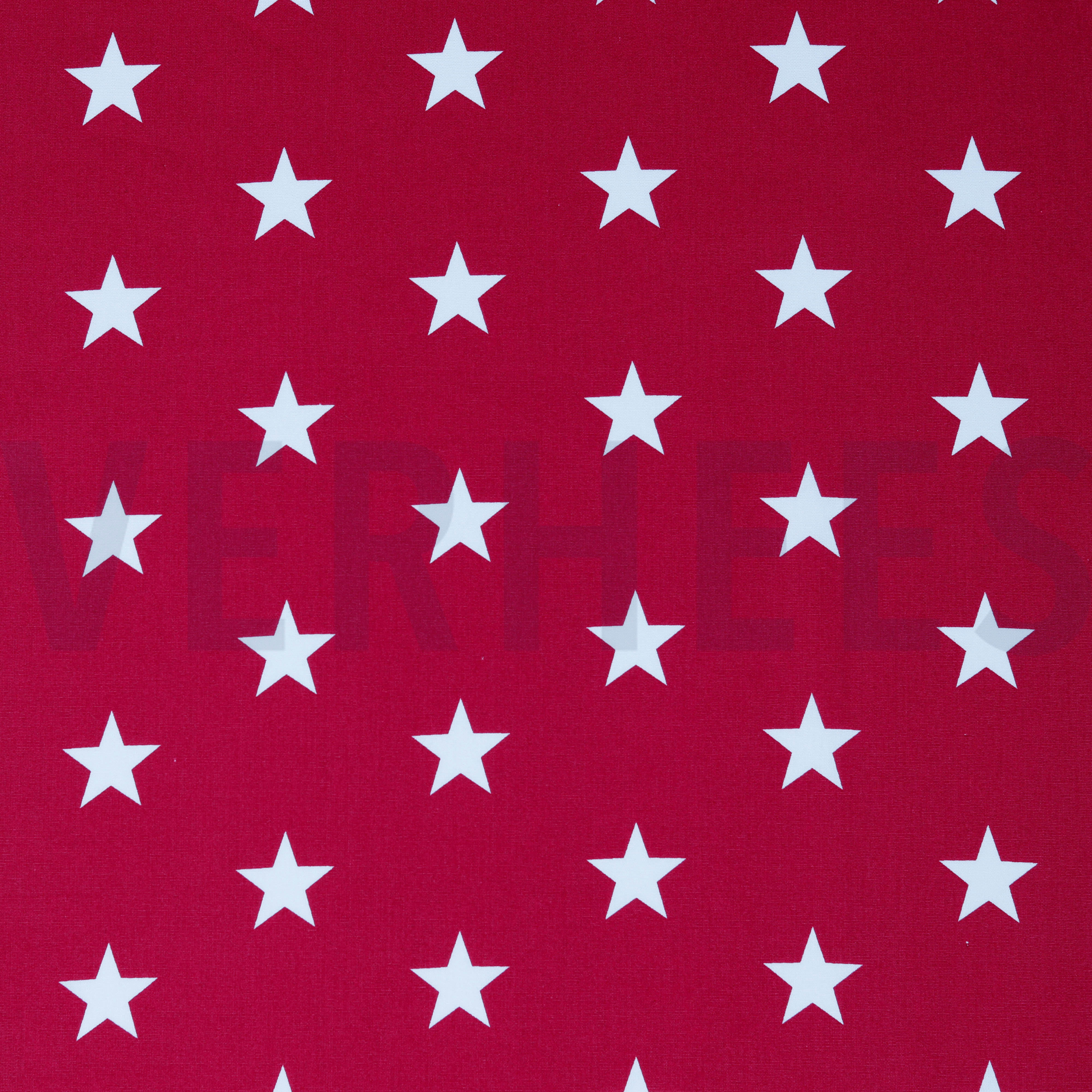 POPLIN STARS CERISE (high resolution)