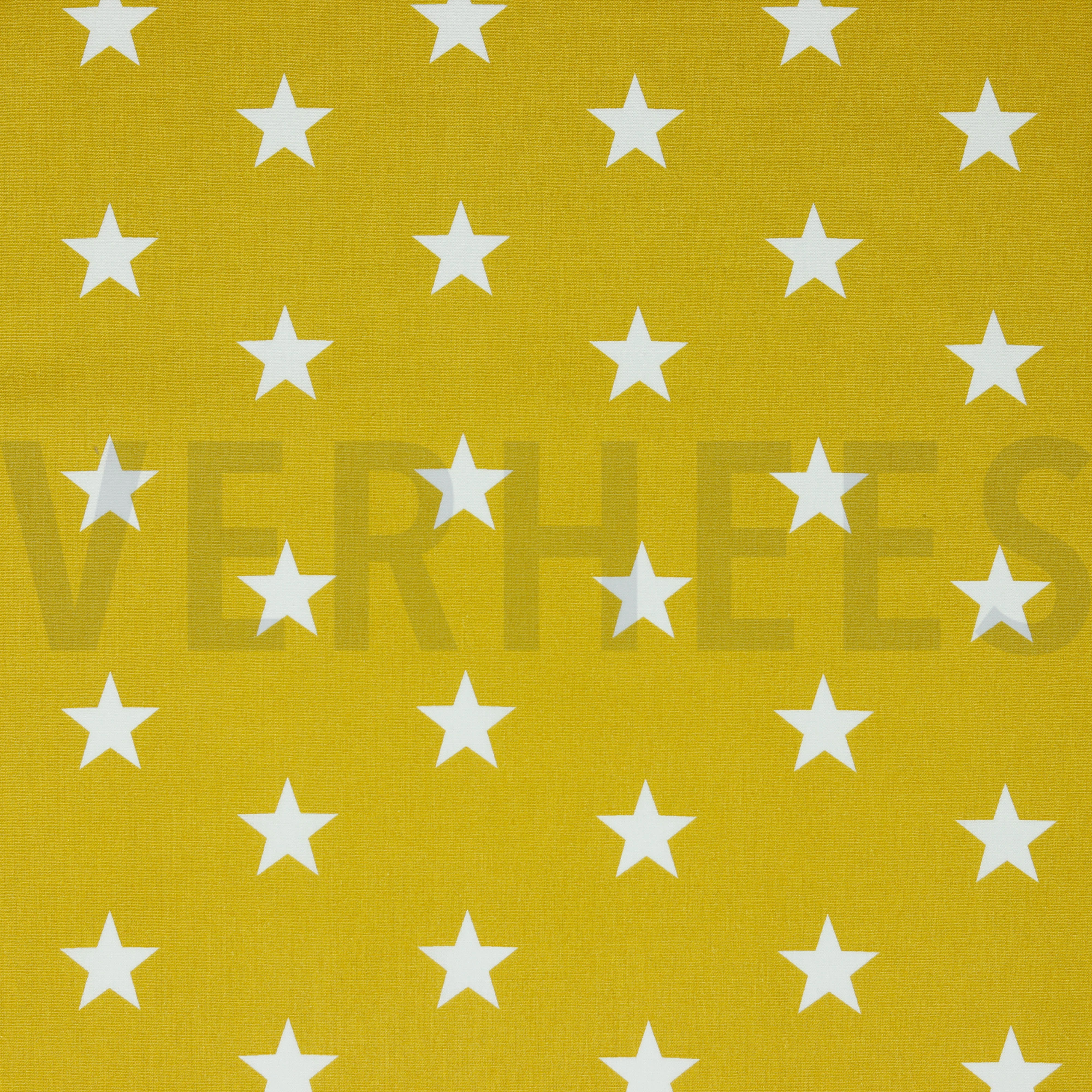 POPLIN STARS OCHRE (high resolution)