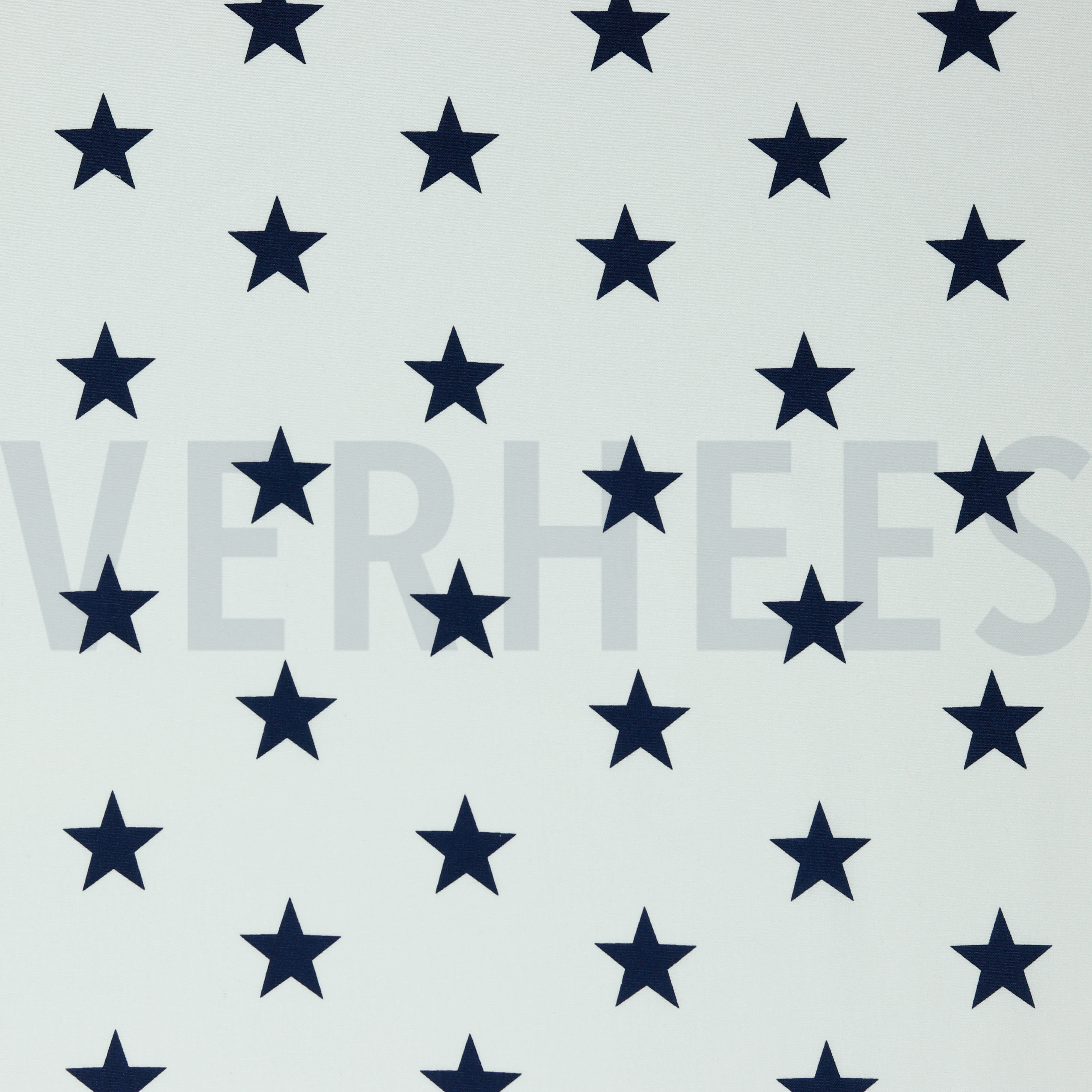 POPLIN STARS WHITE/NAVY (high resolution)