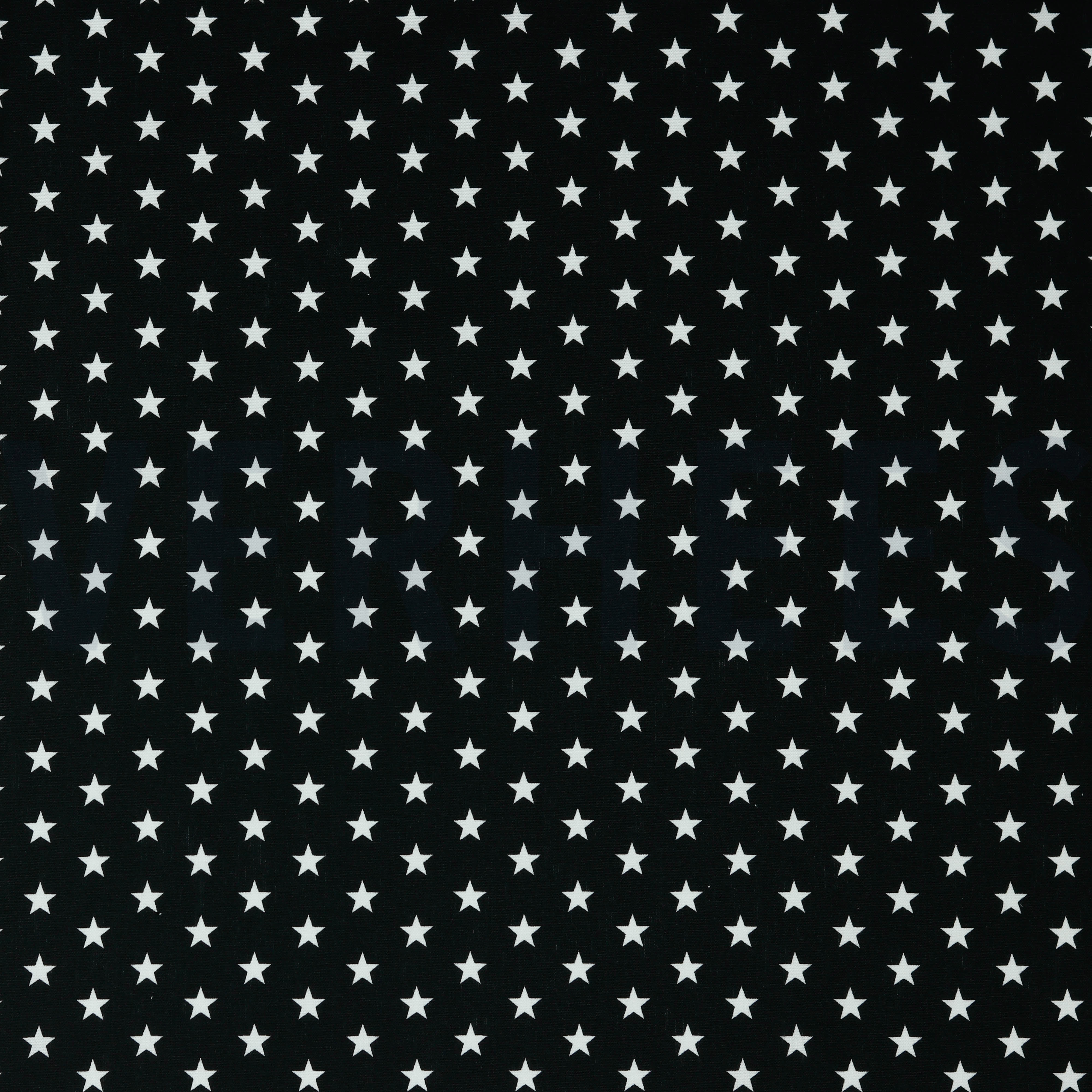 POPLIN PETIT STARS BLACK (high resolution)