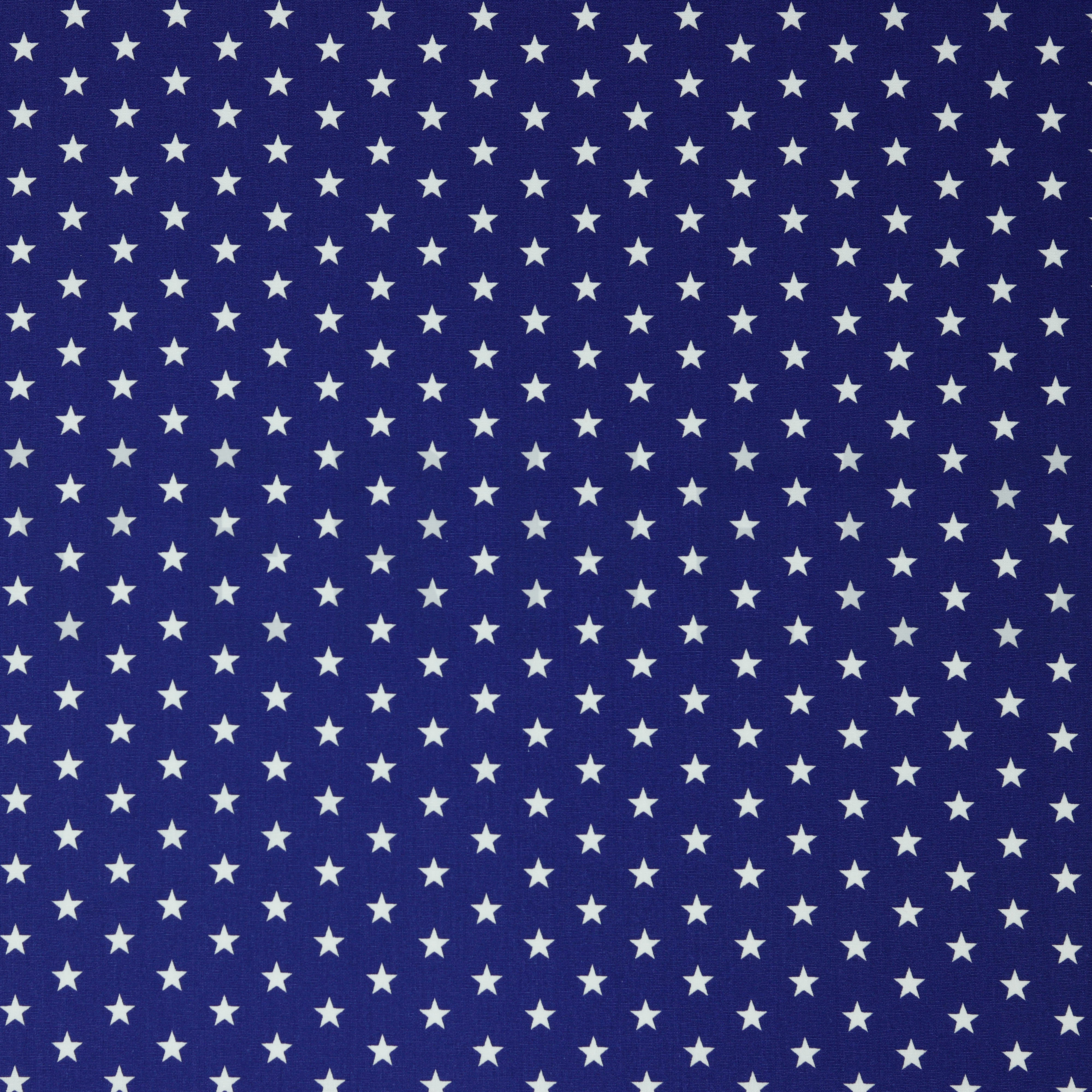 POPLIN PETIT STARS COBALT (high resolution)