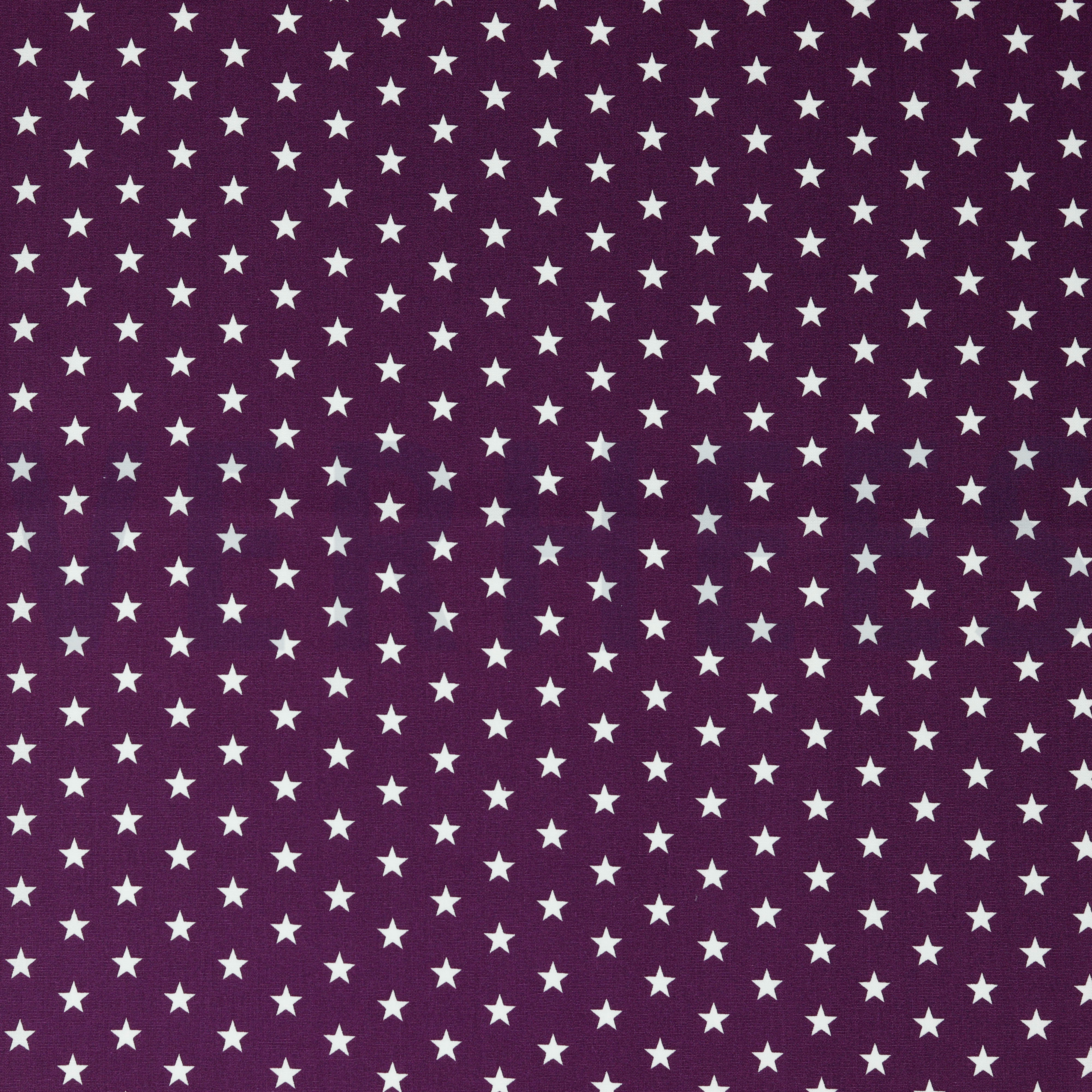 POPLIN PETIT STARS PURPLE (high resolution)