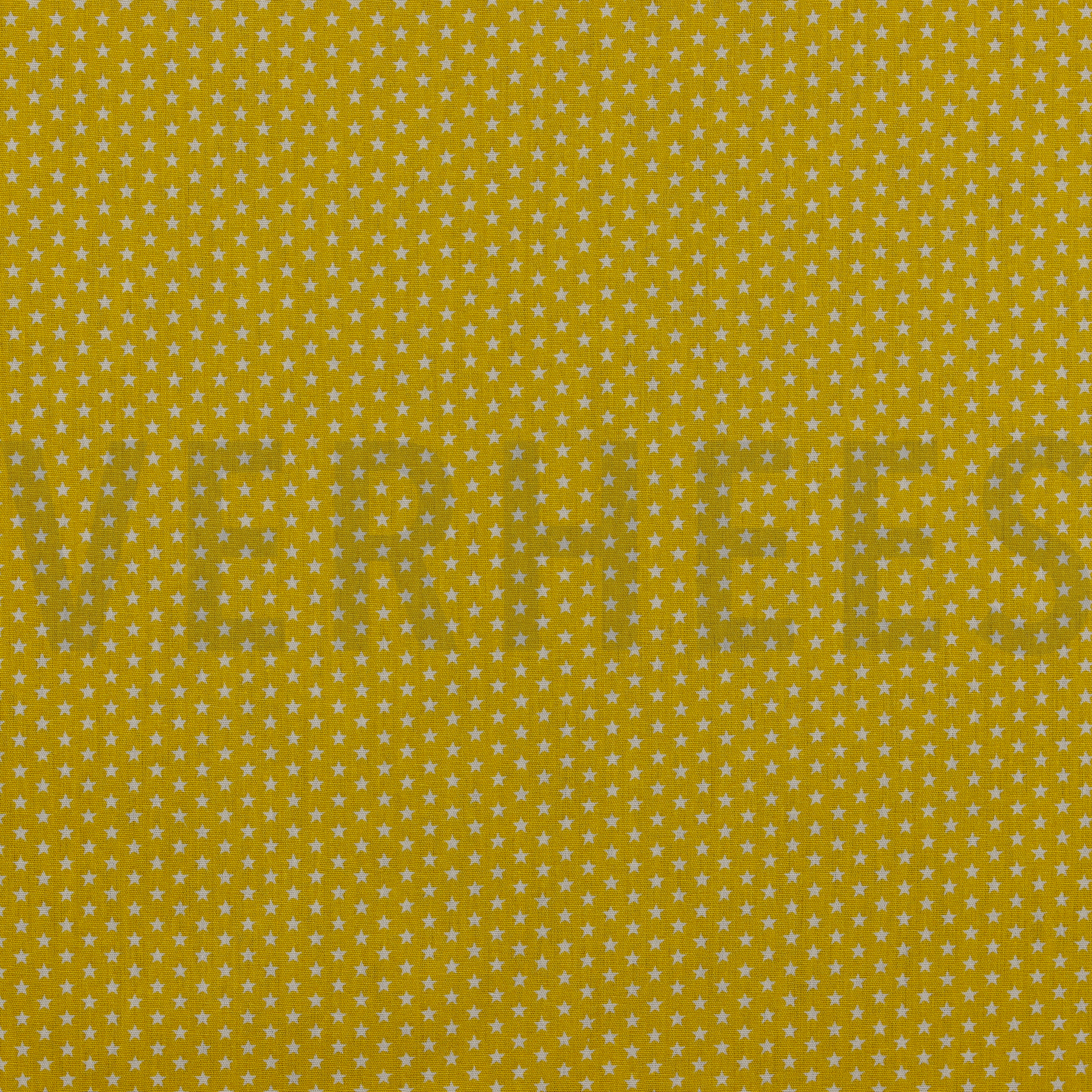 POPLIN MINI STARS YELLOW (high resolution)