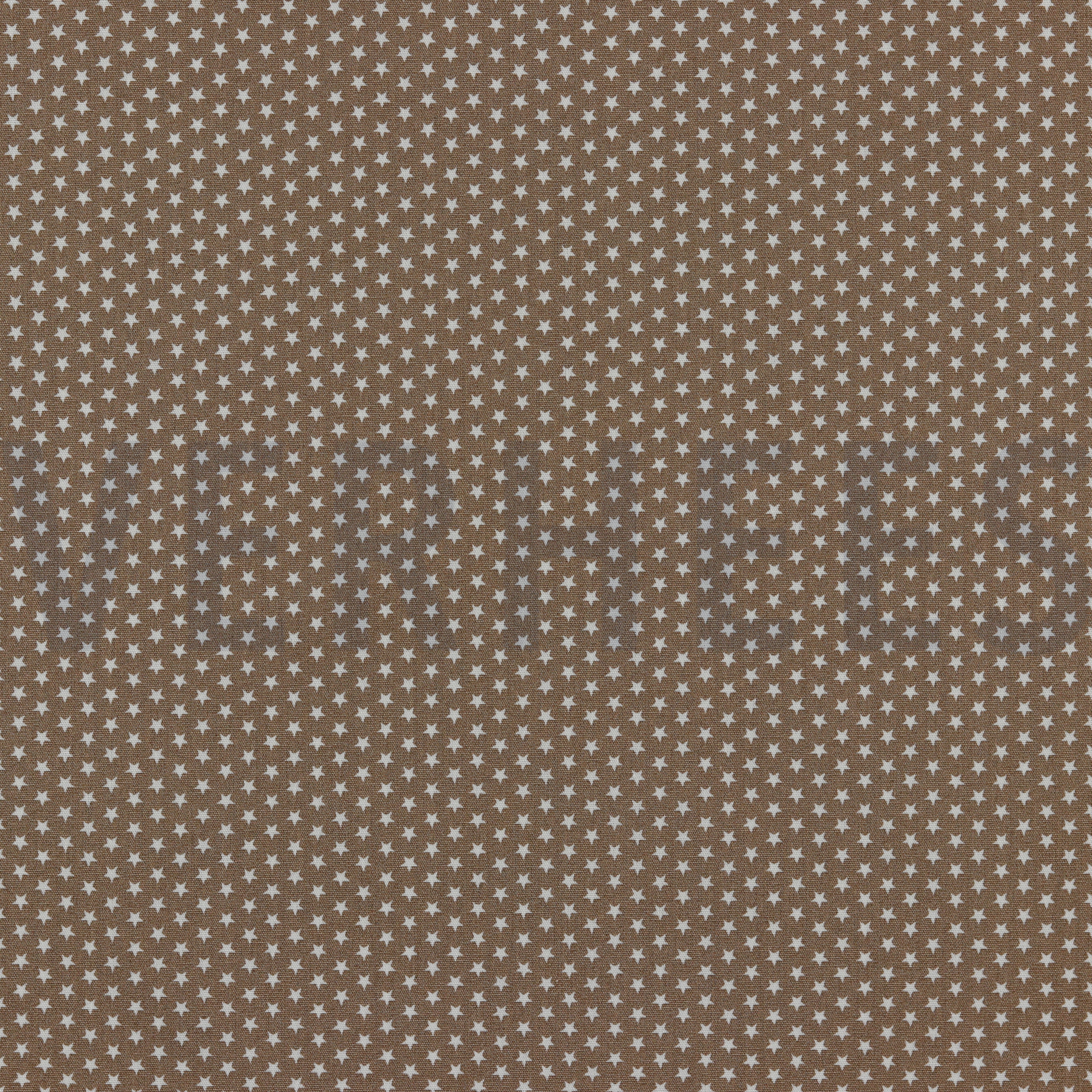 POPLIN MINI STARS TAUPE (high resolution)